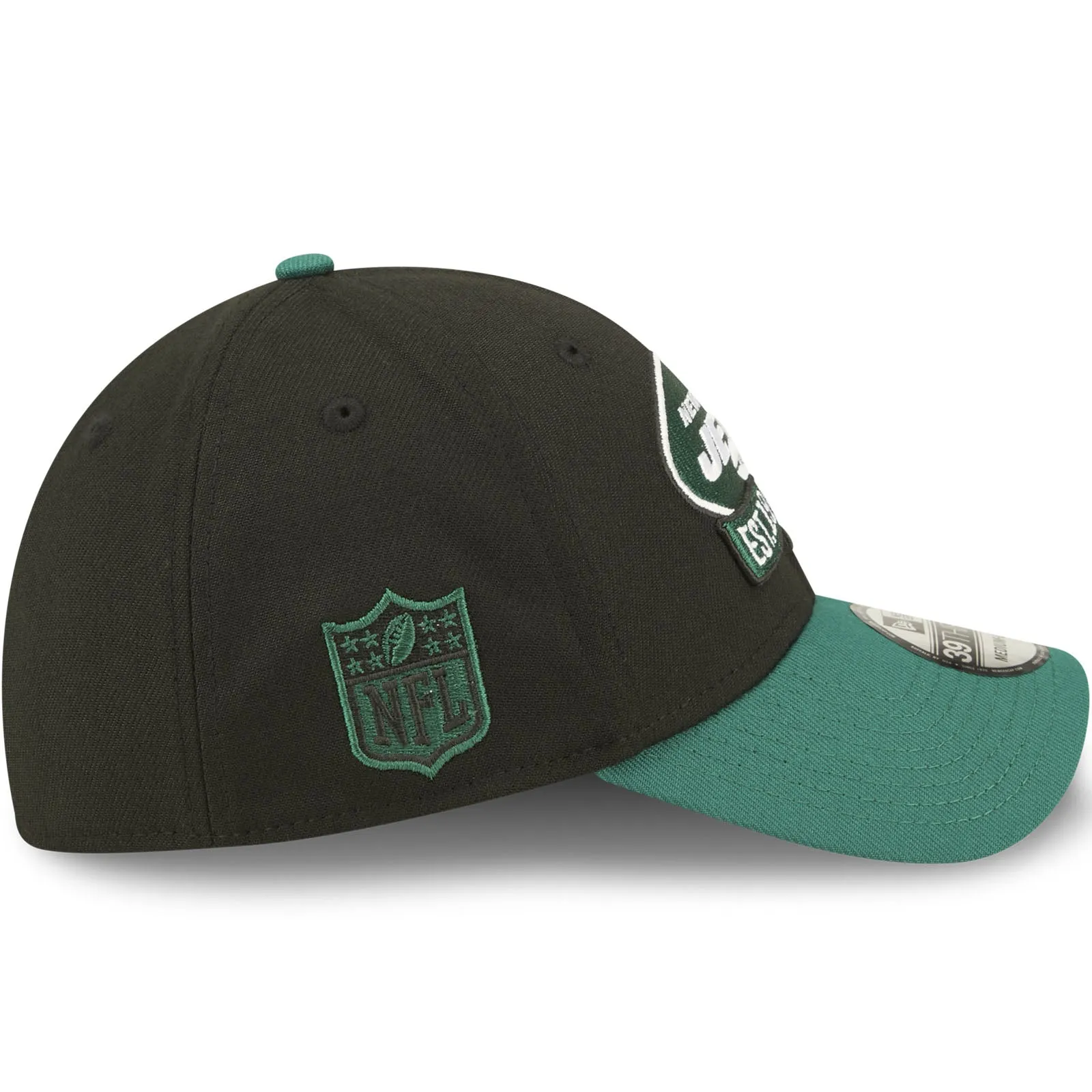 New Era New York Jets NFL 2022 Sideline 39THIRTY Baseball Cap - Black