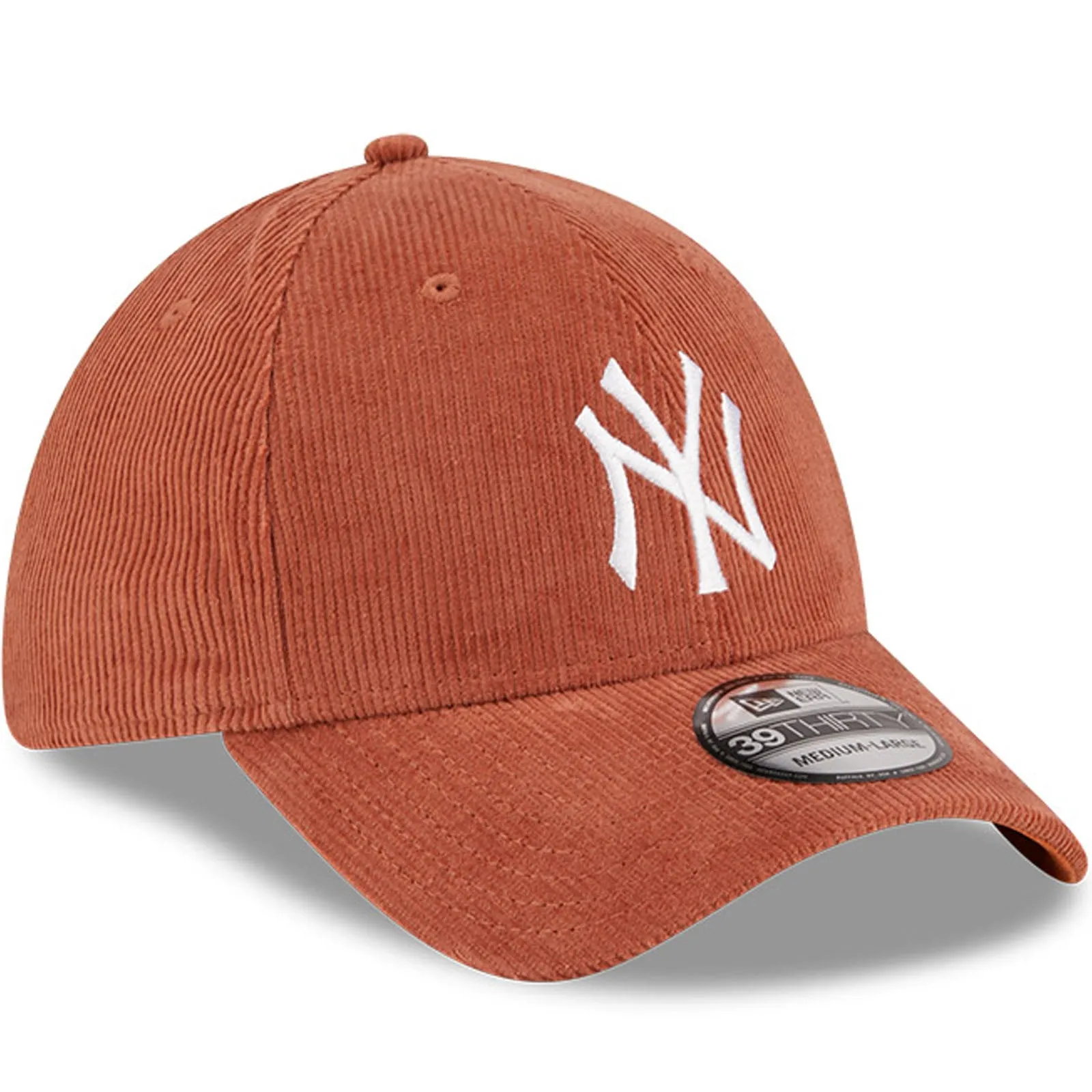 New Era New York Yankees 39THIRTY MLB Stretch Fit Baseball Cap  - Rust/Copper