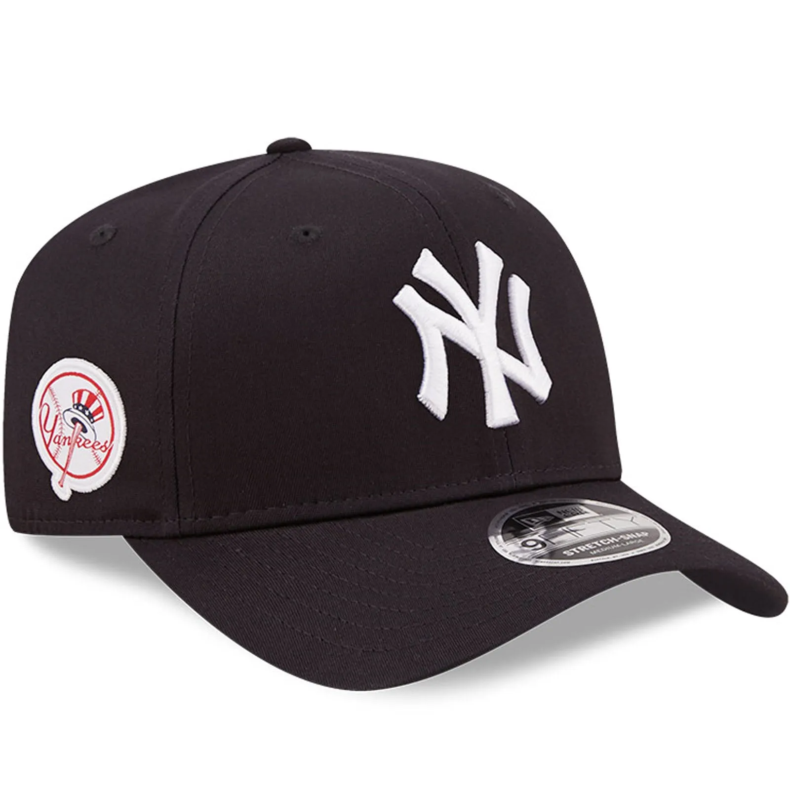 New Era New York Yankees MLB 9FIFTY Stretch-Snap Baseball Cap - Navy