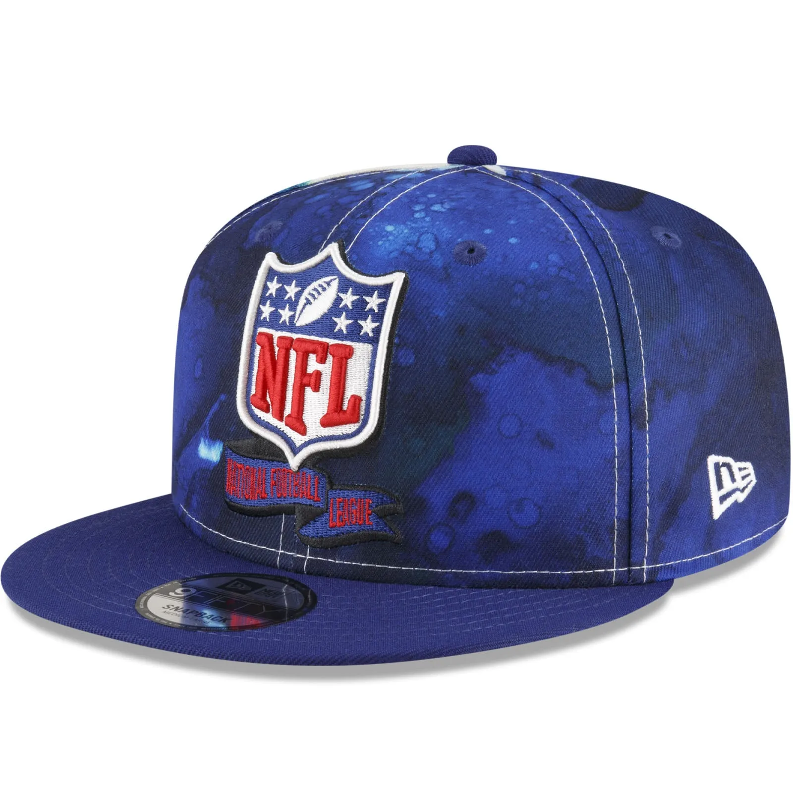 New Era NFL Official Logo 2022 Sideline Ink 9FIFTY Baseball Cap - Blue