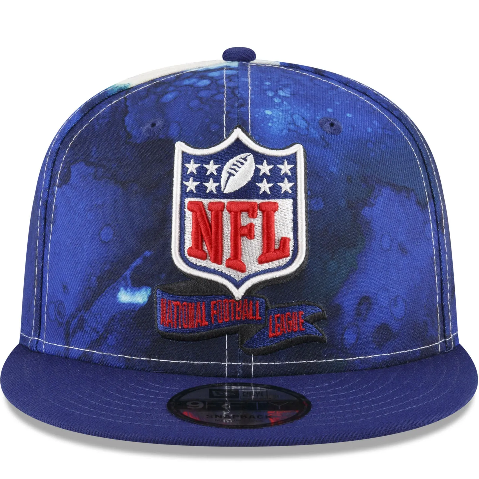 New Era NFL Official Logo 2022 Sideline Ink 9FIFTY Baseball Cap - Blue