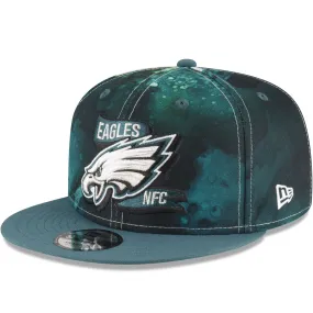 New Era Philadelphia Eagles NFL 2022 Sideline Ink 9FIFTY Baseball Cap - Green