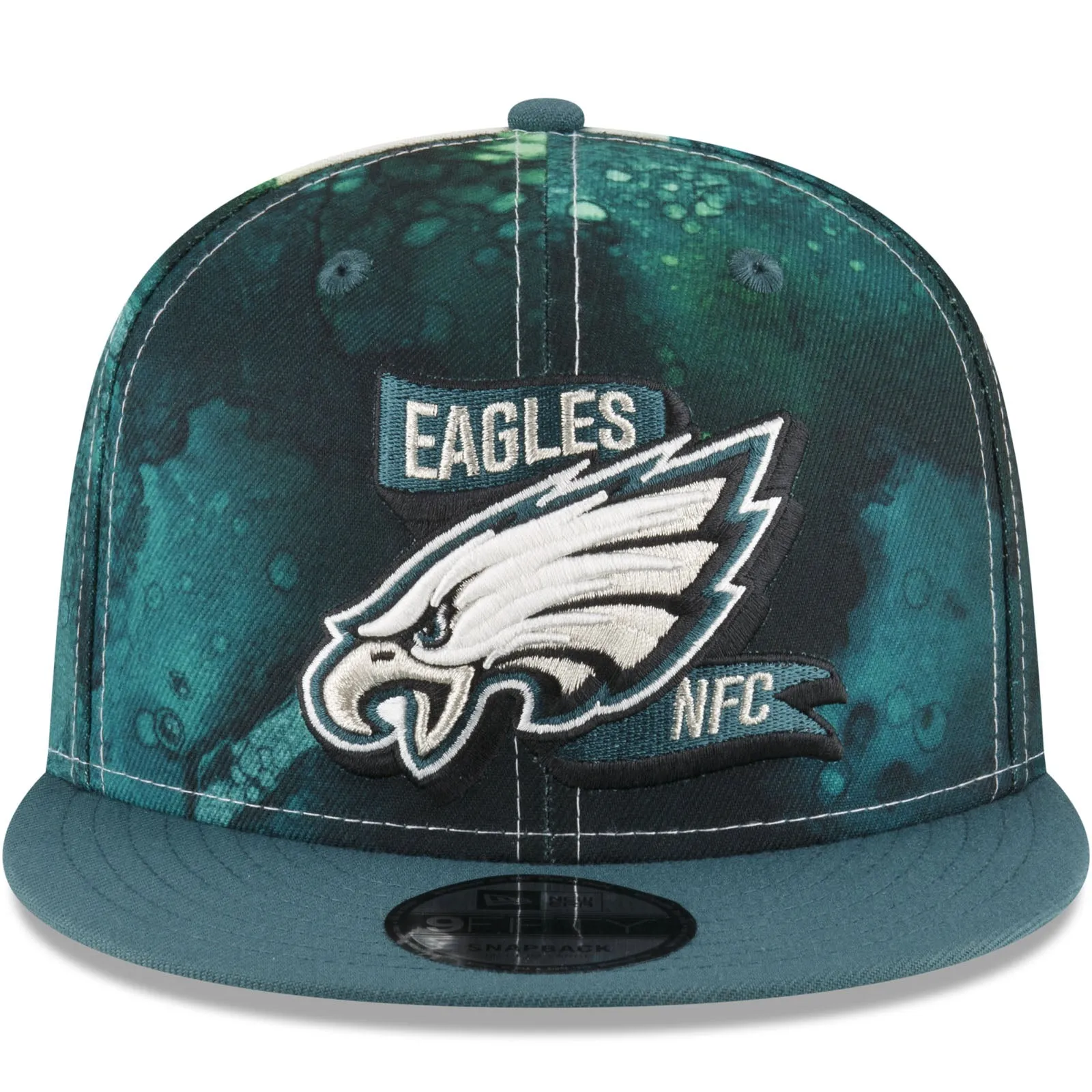 New Era Philadelphia Eagles NFL 2022 Sideline Ink 9FIFTY Baseball Cap - Green