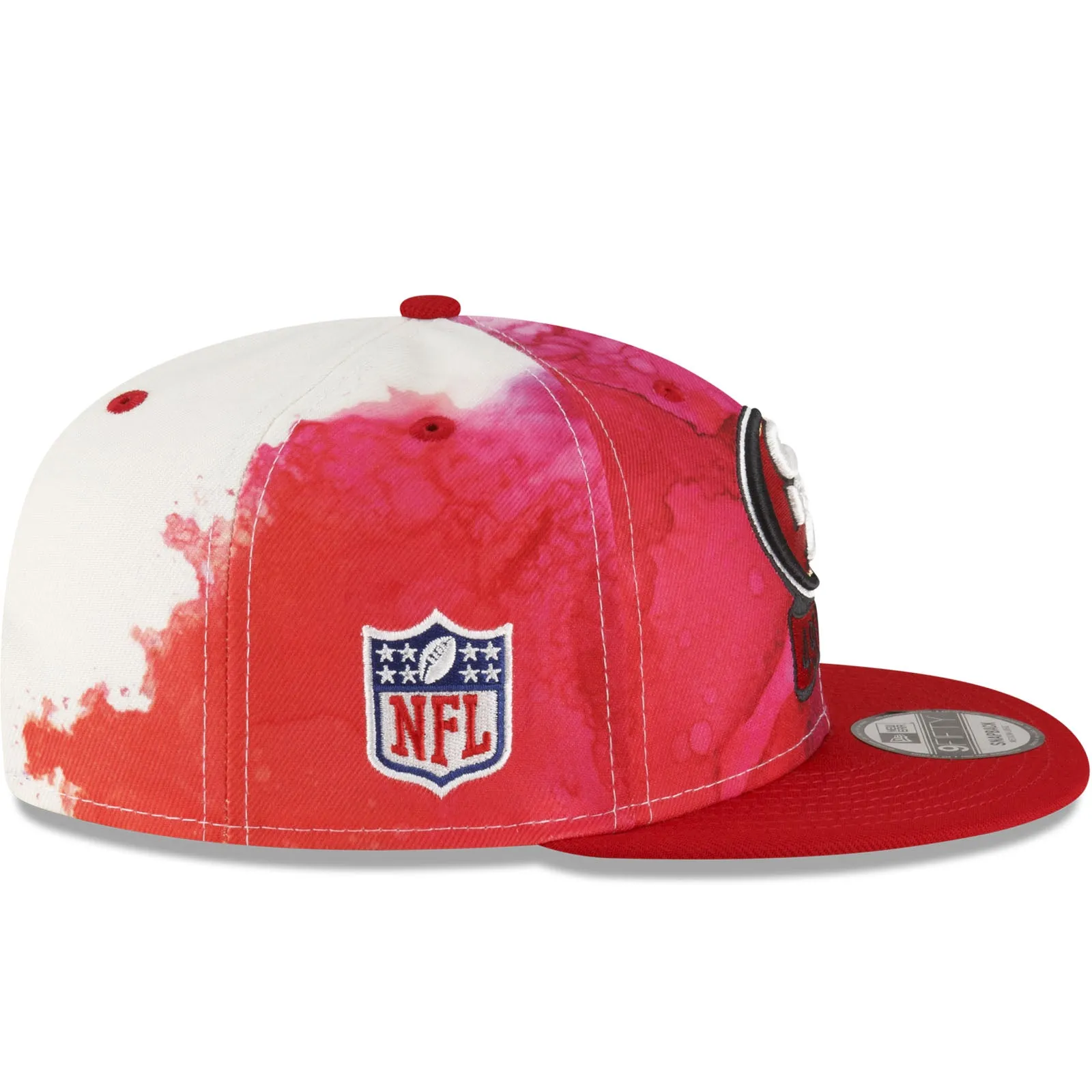 New Era San Francisco 49ers NFL 2022 Sideline Ink 9FIFTY Baseball Cap - Red