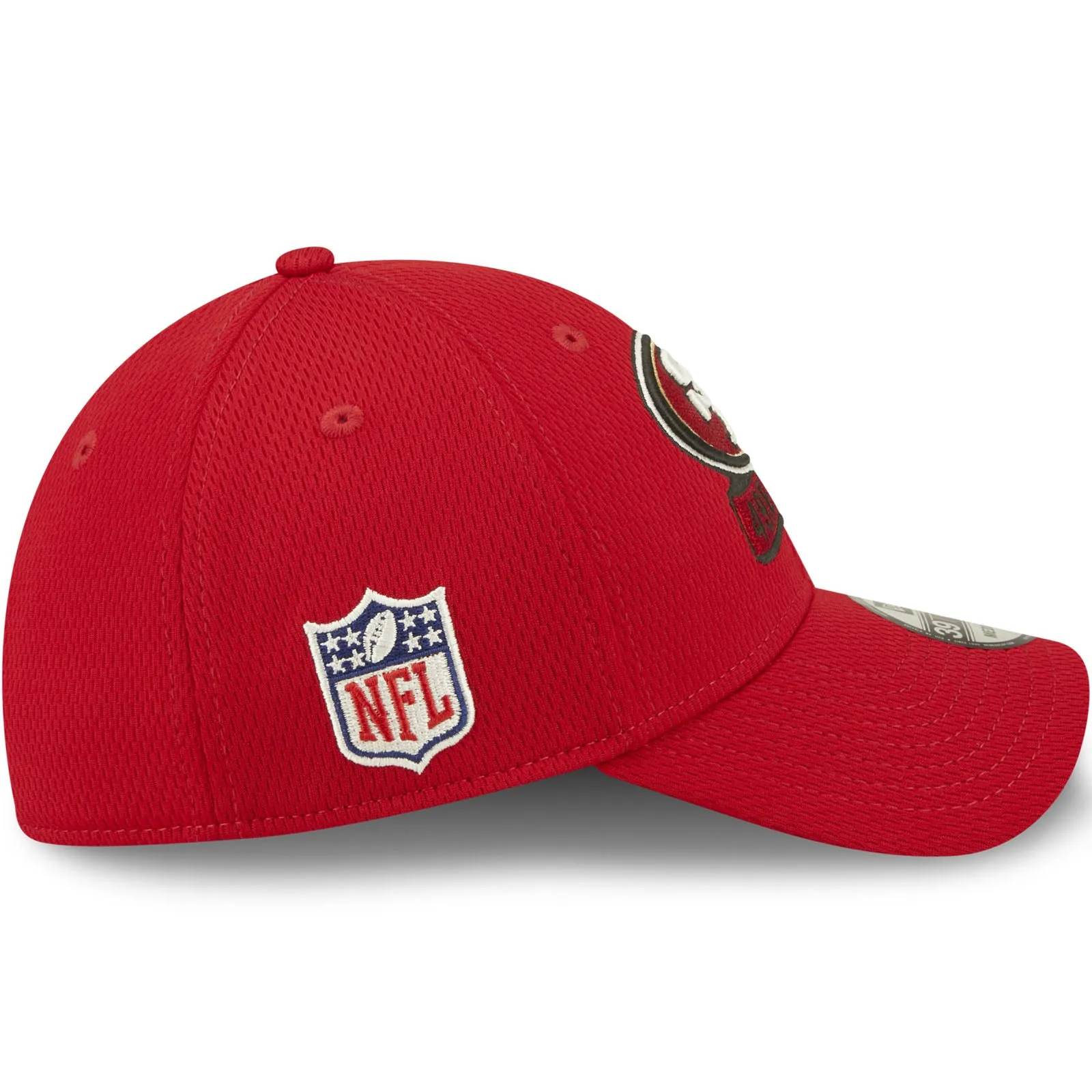 New Era San Francisco 49ers NFL 39THIRTY Sideline Coach 2022 Baseball Cap Red