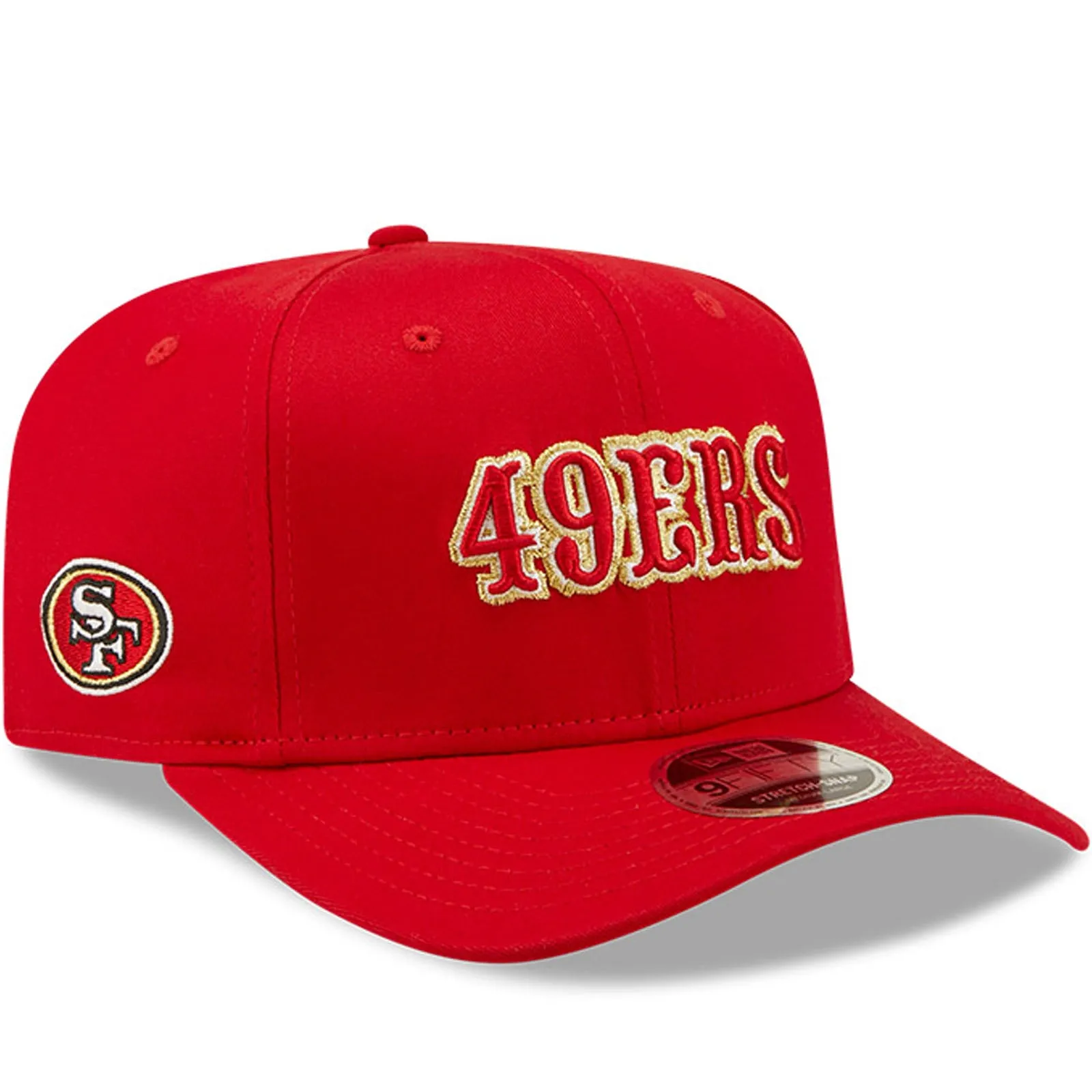 New Era San Francisco 49ers NFL 9FIFTY Team Workmark Baseball Cap - Red