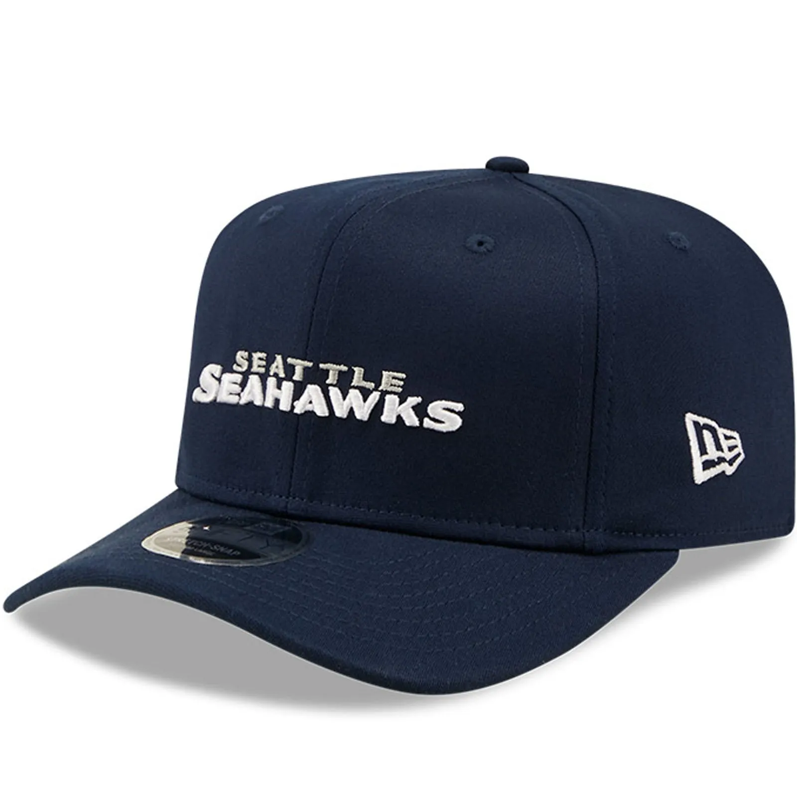 New Era Seattle Seahawks NFL 9FIFTY Team Workmark Baseball Cap - Black