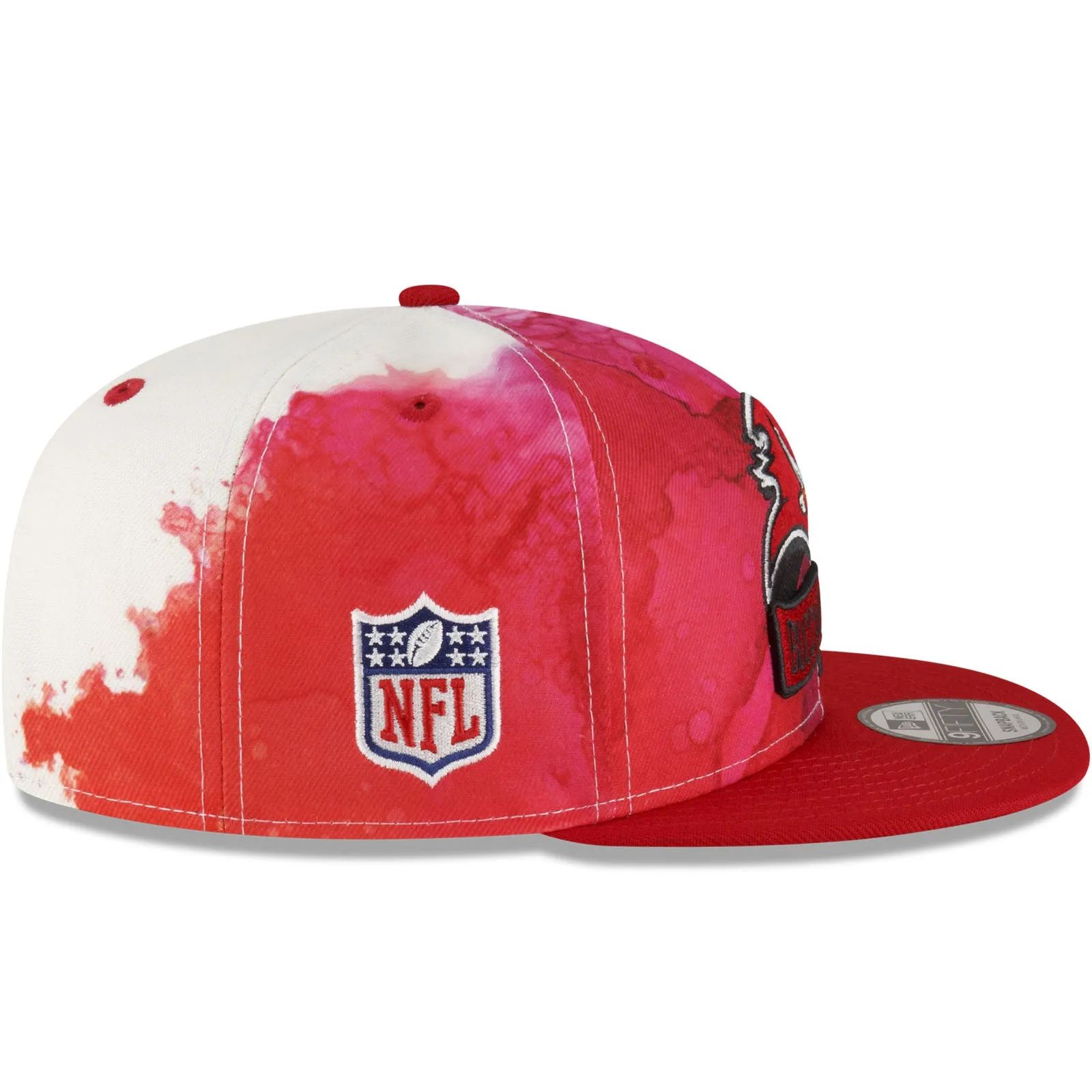 New Era Tampa Bay Buccaneers NFL 2022 Sideline Ink 9FIFTY Baseball Cap - Red