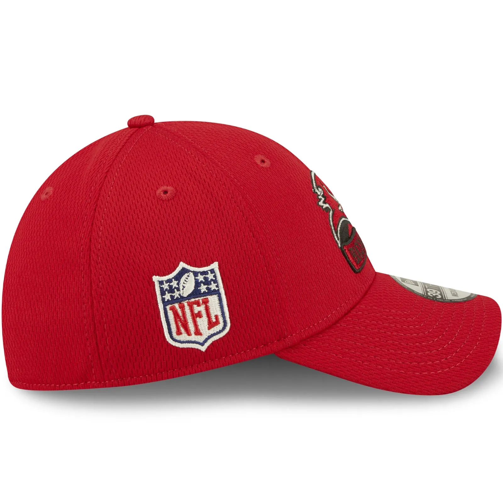 New Era Tampa Bay Buccaneers NFL 39THIRTY Sideline Coach 2022 Baseball Cap Red