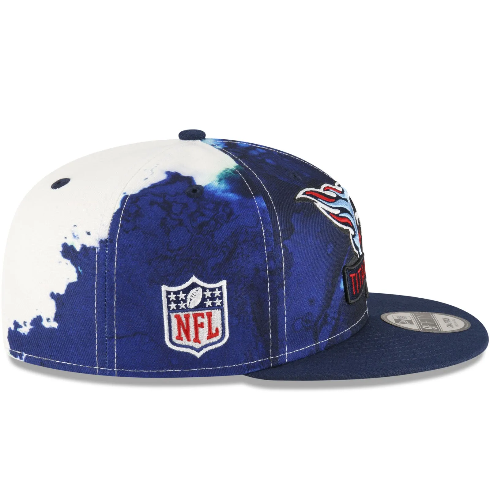 New Era Tennessee Titans NFL 2022 Sideline Ink 9FIFTY Baseball Cap - Black