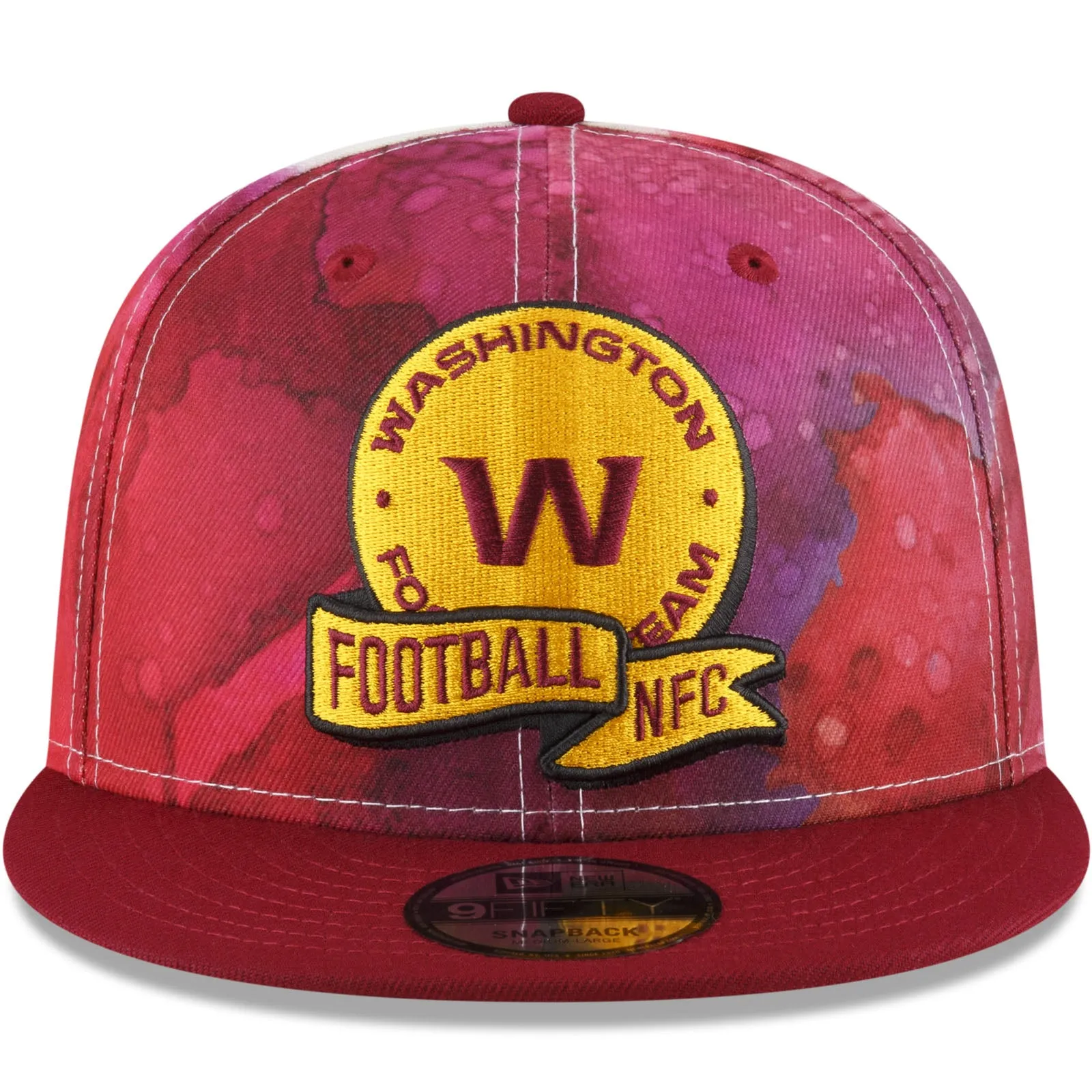 New Era Washington Commanders NFL 2022 Sideline Ink 9FIFTY Baseball Cap - Red