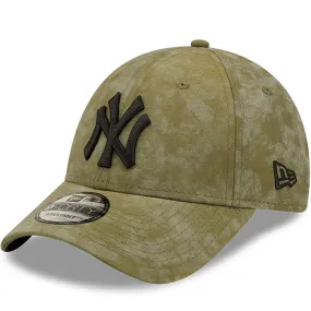 New Era Womens New York Yankees MLB 9FORTY Camo Baseball Cap - Green