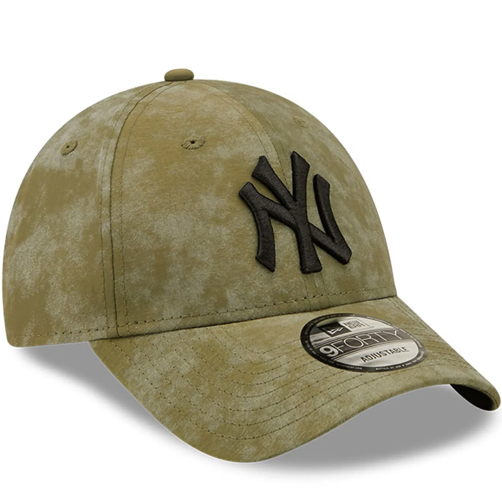 New Era Womens New York Yankees MLB 9FORTY Camo Baseball Cap - Green