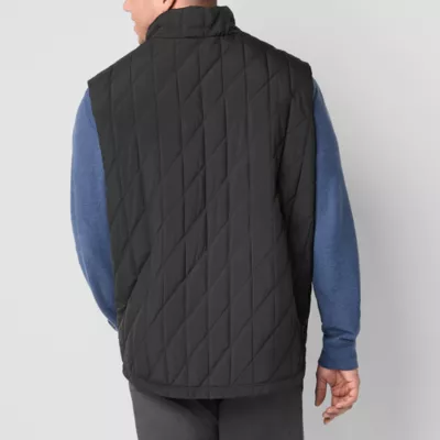 new!mutual weave Big and Tall Quilted Quilted Vest