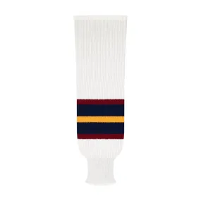 NHL Pattern 9800 Knit Hockey Socks: Atlanta Thrashers 1999 White