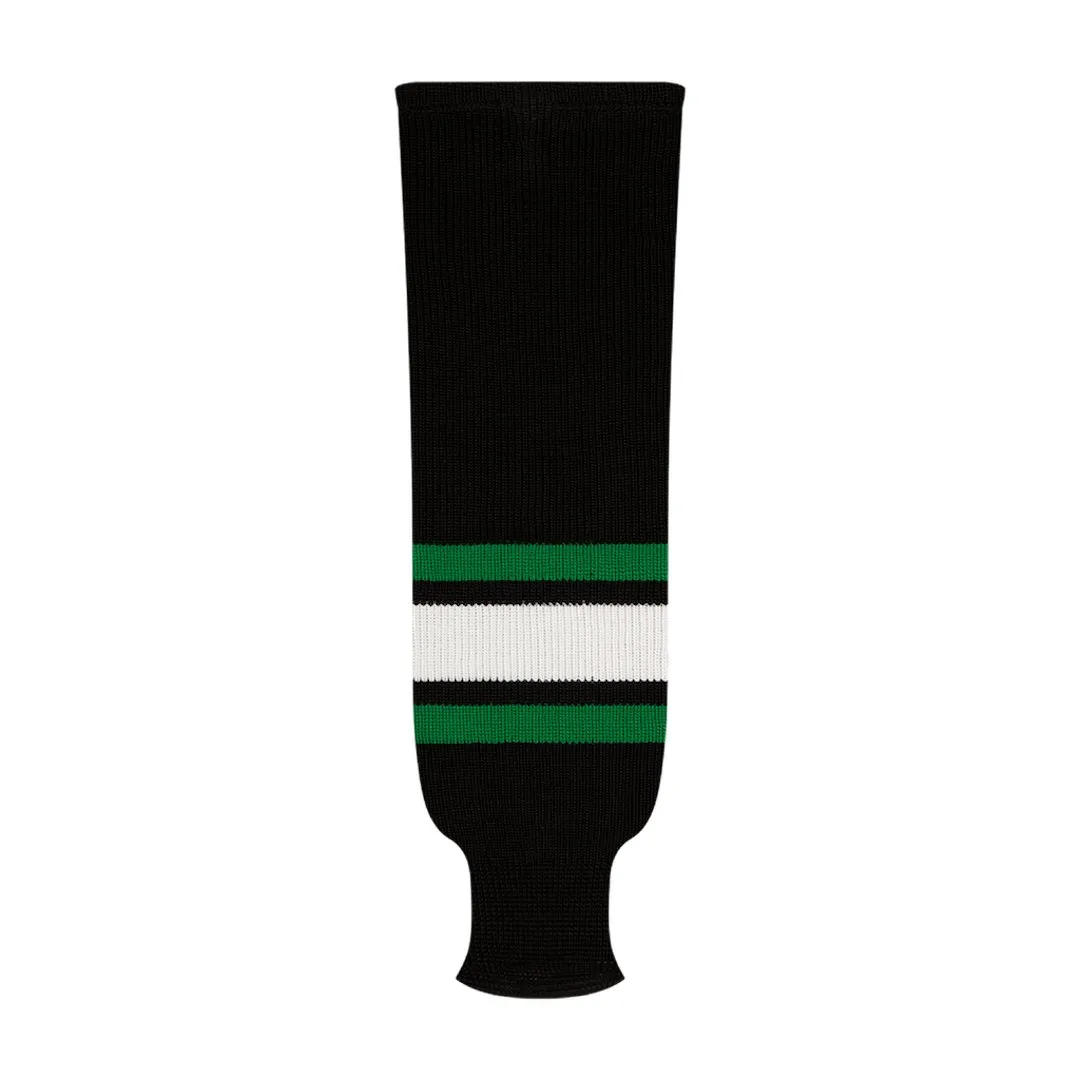 NHL Pattern 9800 Knit Hockey Socks: Dallas Stars 1995 Black