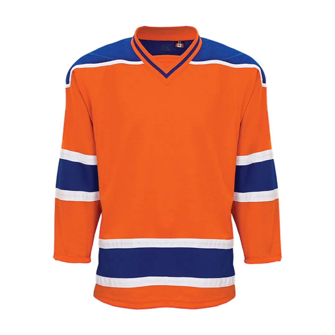 NHL Pattern K3G Pro Hockey Jersey: Edmonton Oilers Orange