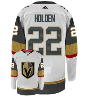 Nick Holden Vegas Golden Knights Adidas Authentic Away NHL Hockey Jersey     