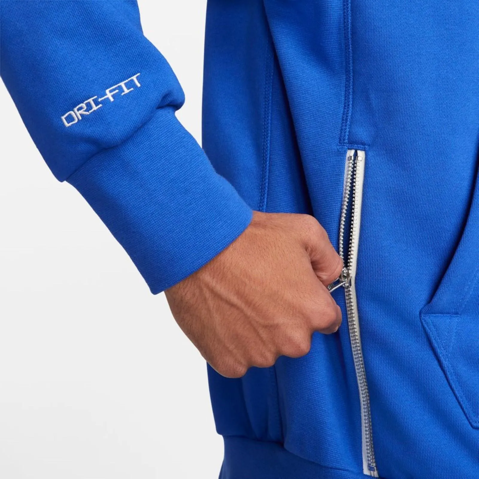 Nike Dri-FIT Standard Issue Full-Zip Basketball Hoodie ''Game Royal''