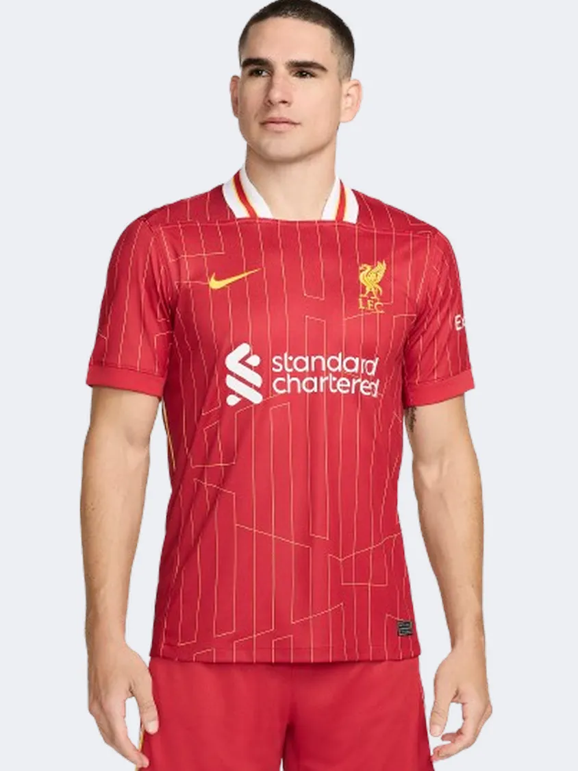 Nike Liverpool Fc Df Jersey Stadium Home Men Football T-Shirt Red/White/Yellow