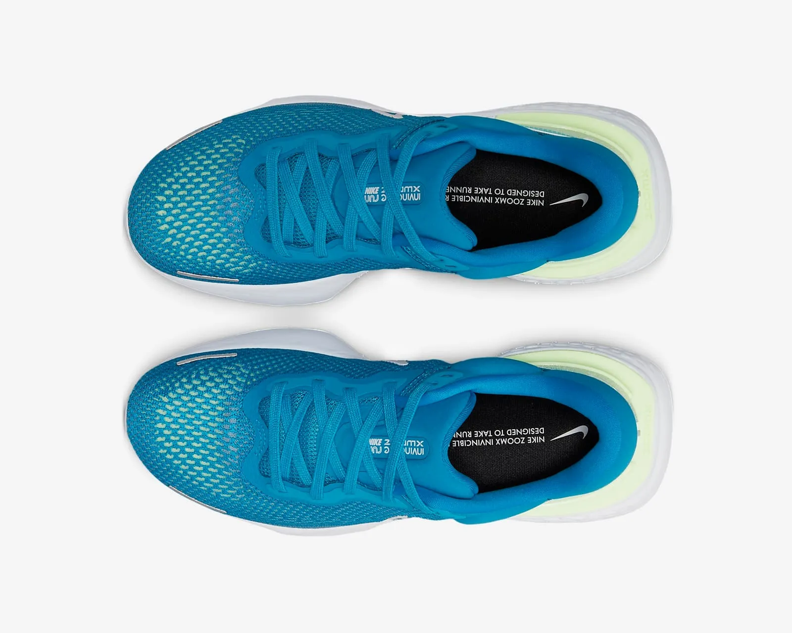 Nike ZoomX Invincible Run Flyknit Blue Orbit Lime Glow Football Grey CT2228-401