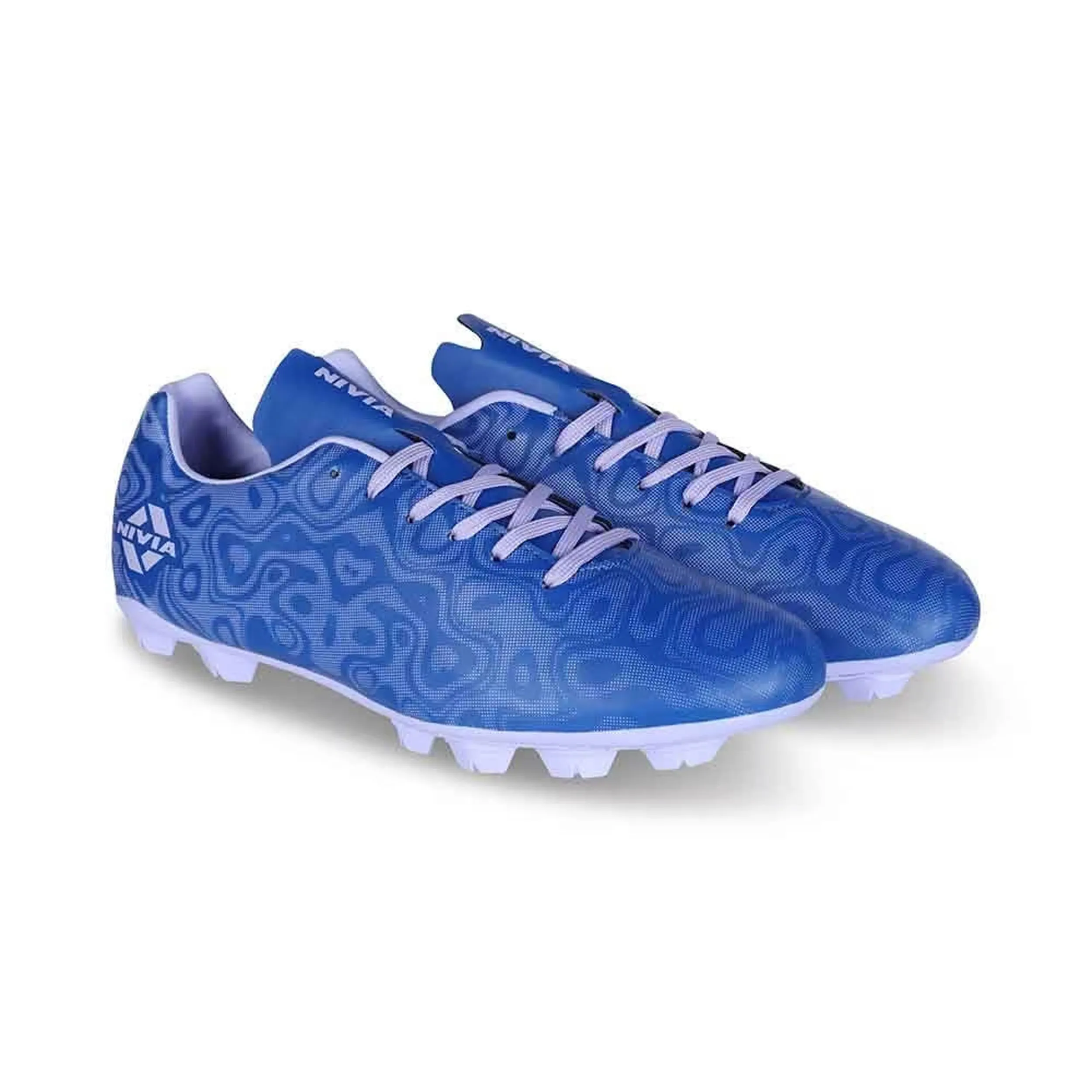 Nivia Carbonite 5.0 Football Stud - Blue