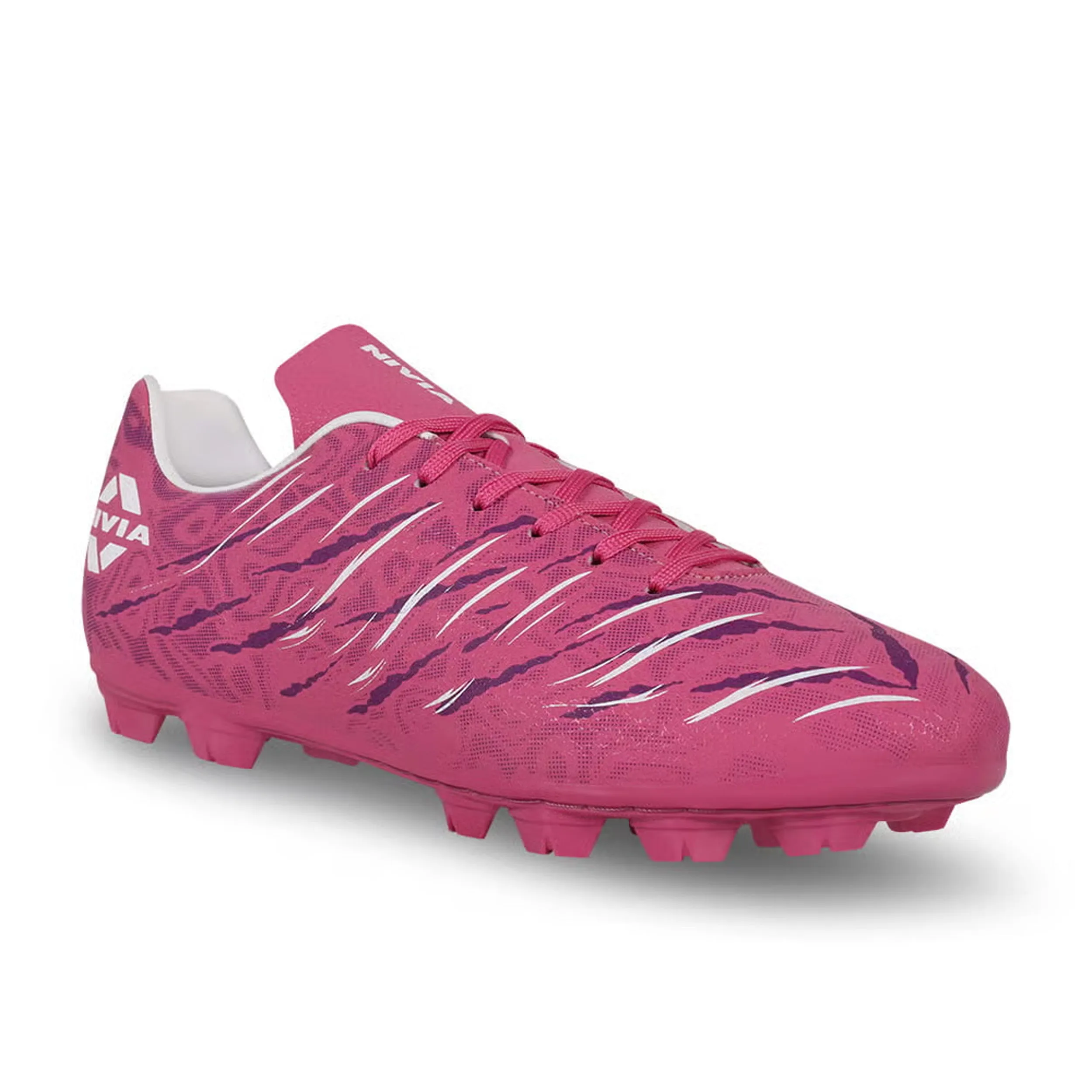 Nivia Carbonite 6.0 Football Stud - Pink