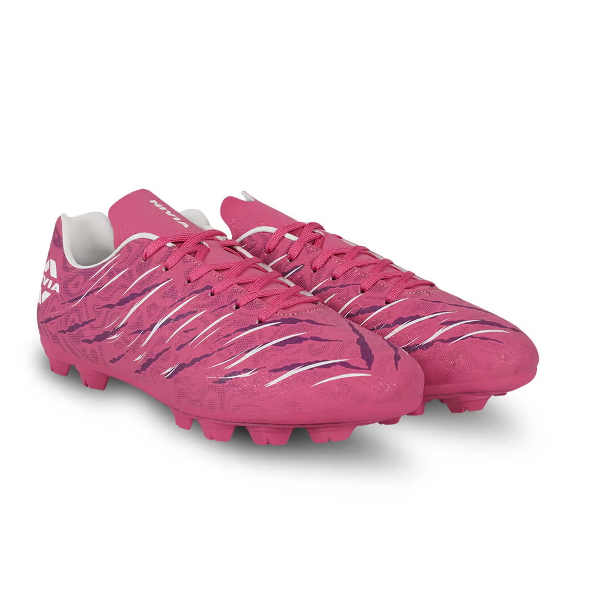 Nivia Carbonite 6.0 Football Stud - Pink