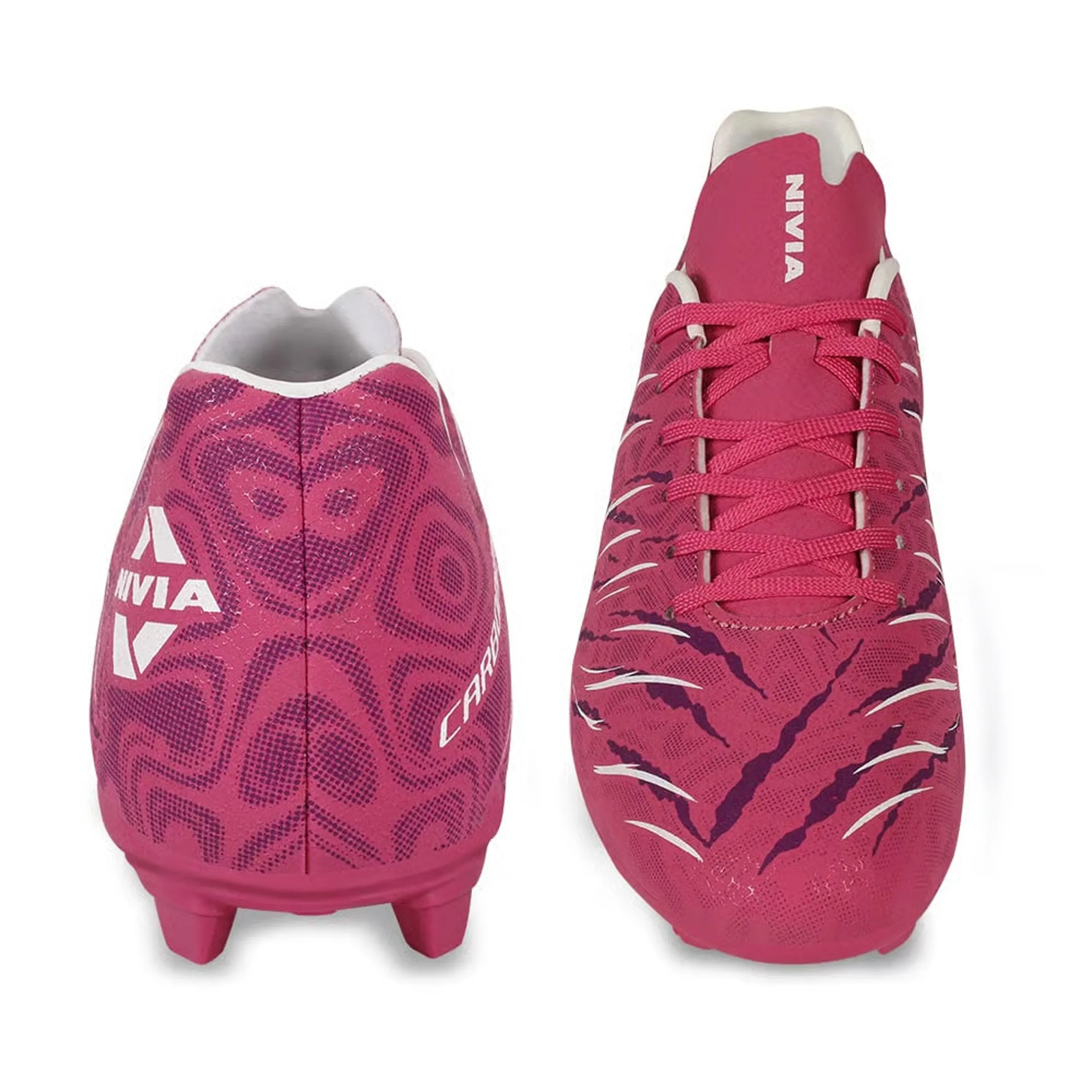 Nivia Carbonite 6.0 Football Stud - Pink