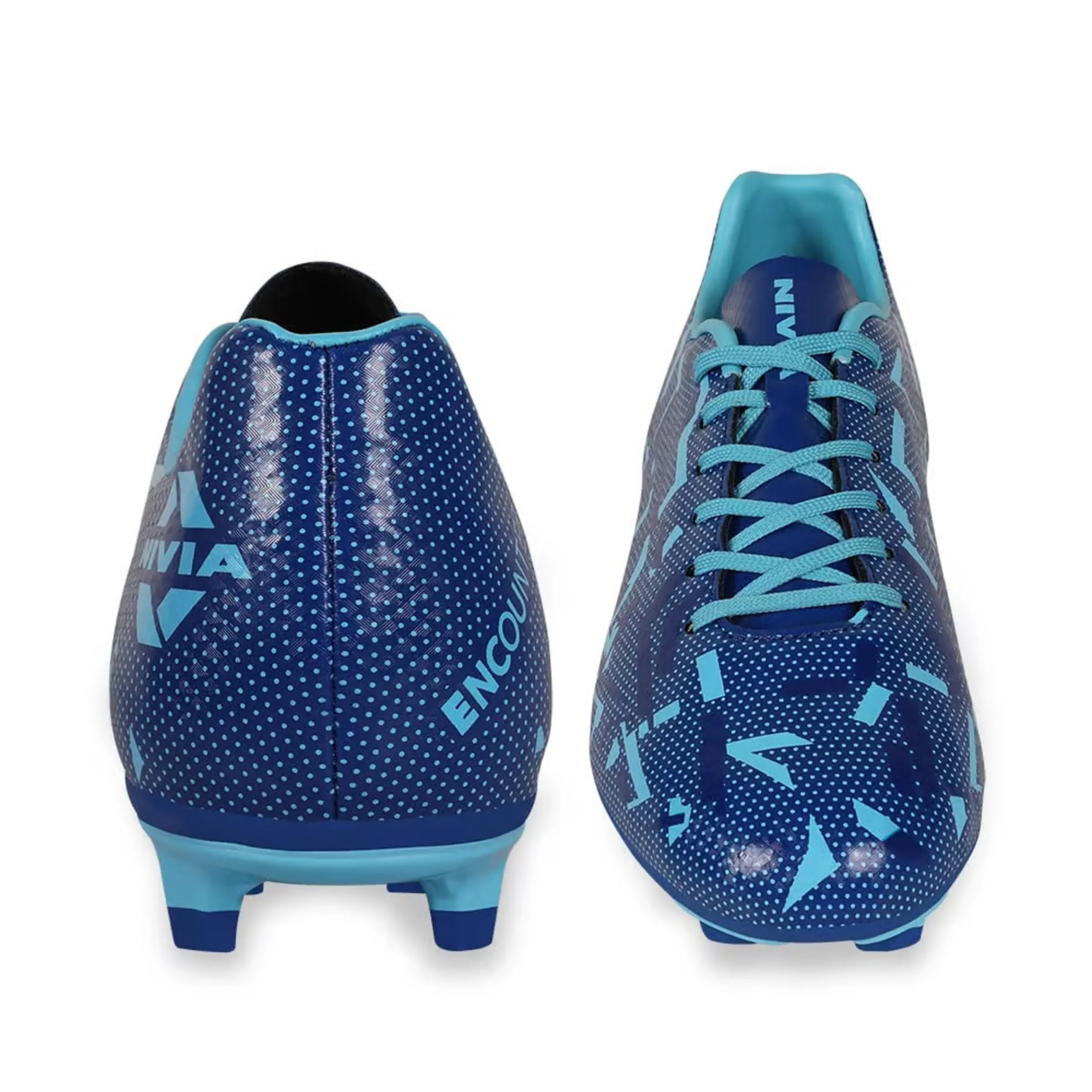 Nivia Encounter 10.0 Football Stud - Blue