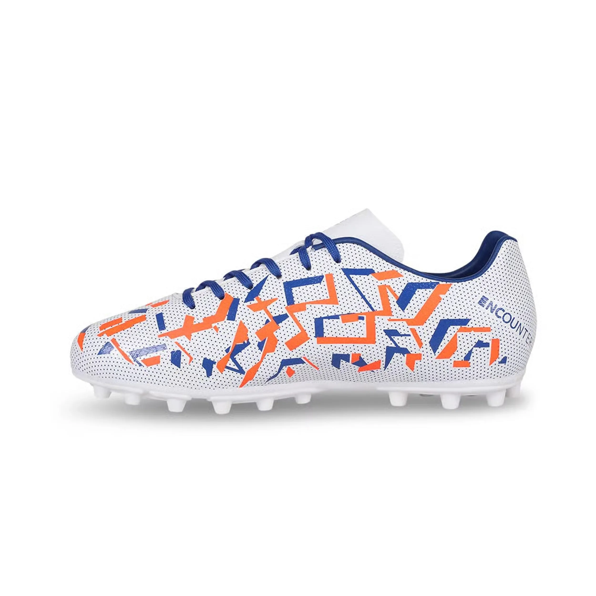 Nivia Encounter 10.0 Football Stud - White - DOD