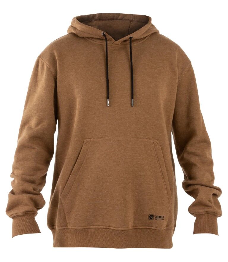 Noble Outfitters Men's Flex Pullover Hoodie in Tobacco Heather