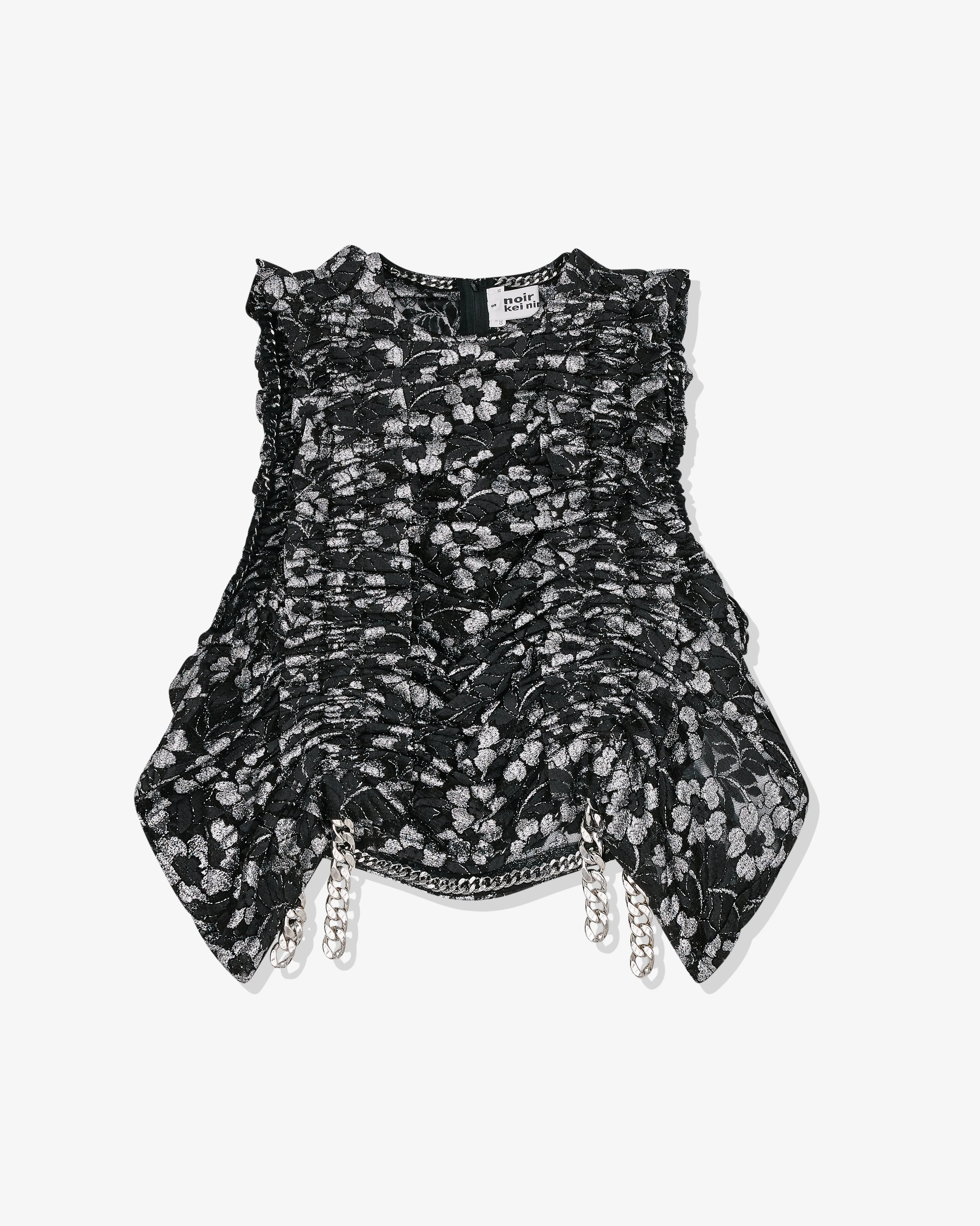 Noir Kei Ninomiya Women's Chain Mesh Vest  Black