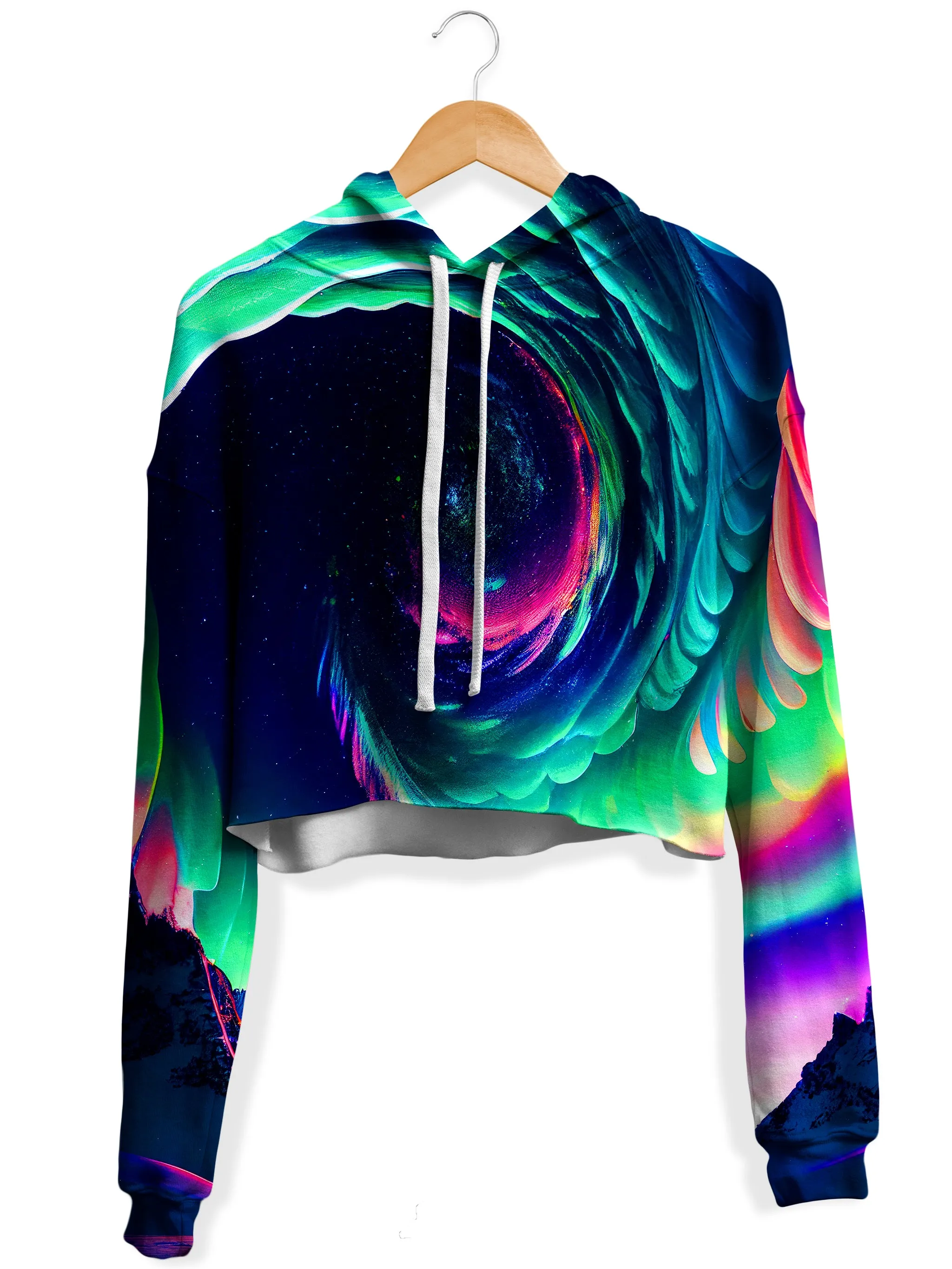 Northern Lights II Crop Hoodie and Leggings Combo