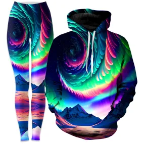 Northern Lights II Hoodie and Leggings Combo