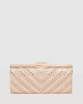 Nude Cambri Clutch Bag