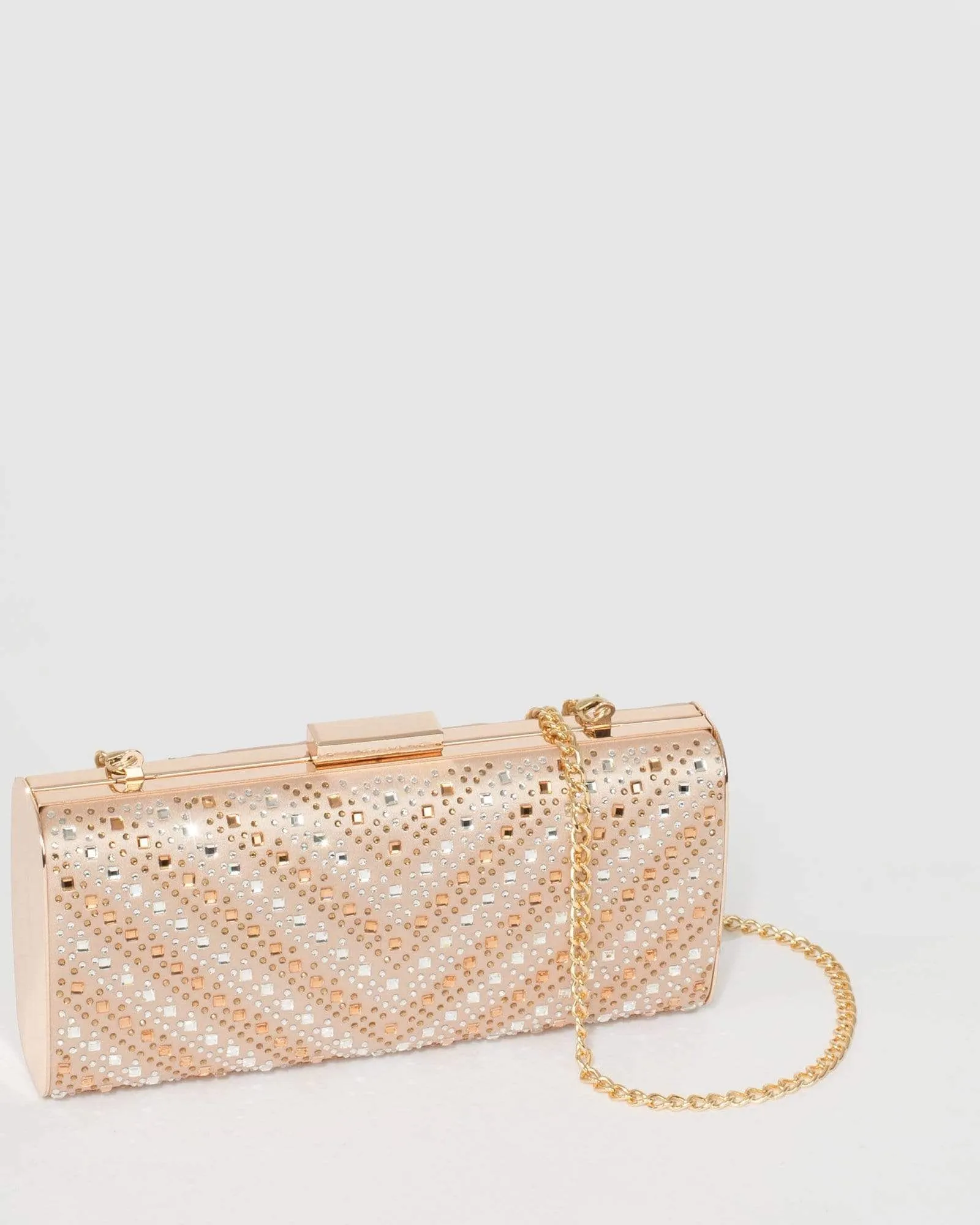 Nude Cambri Clutch Bag