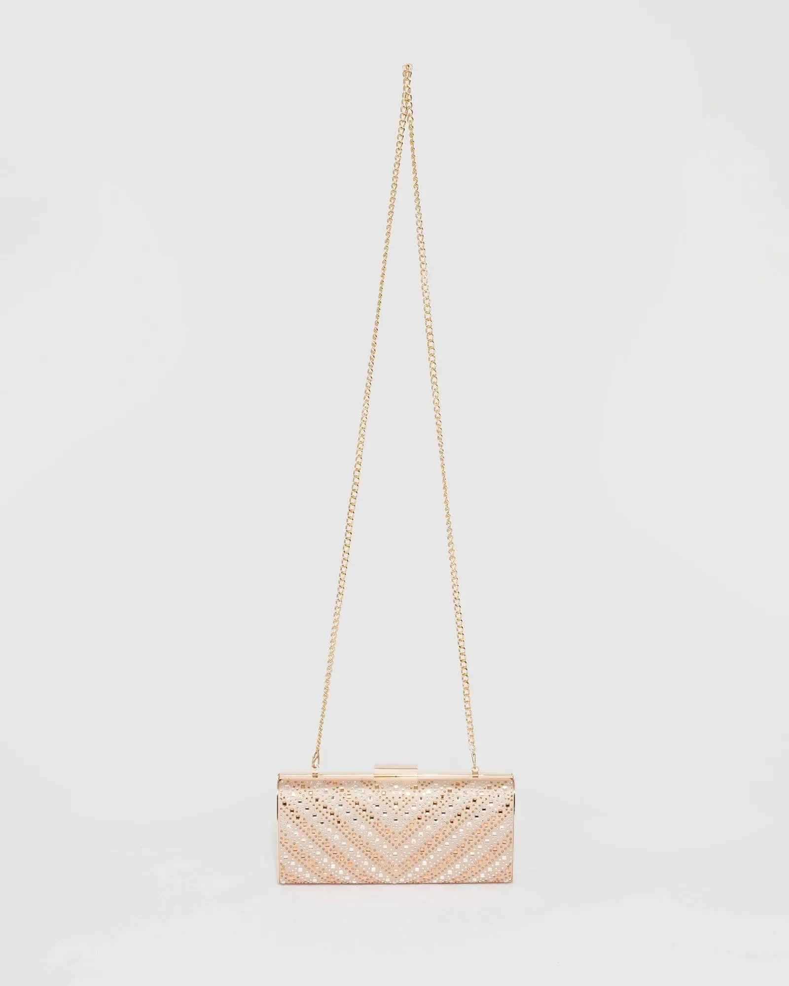 Nude Cambri Clutch Bag