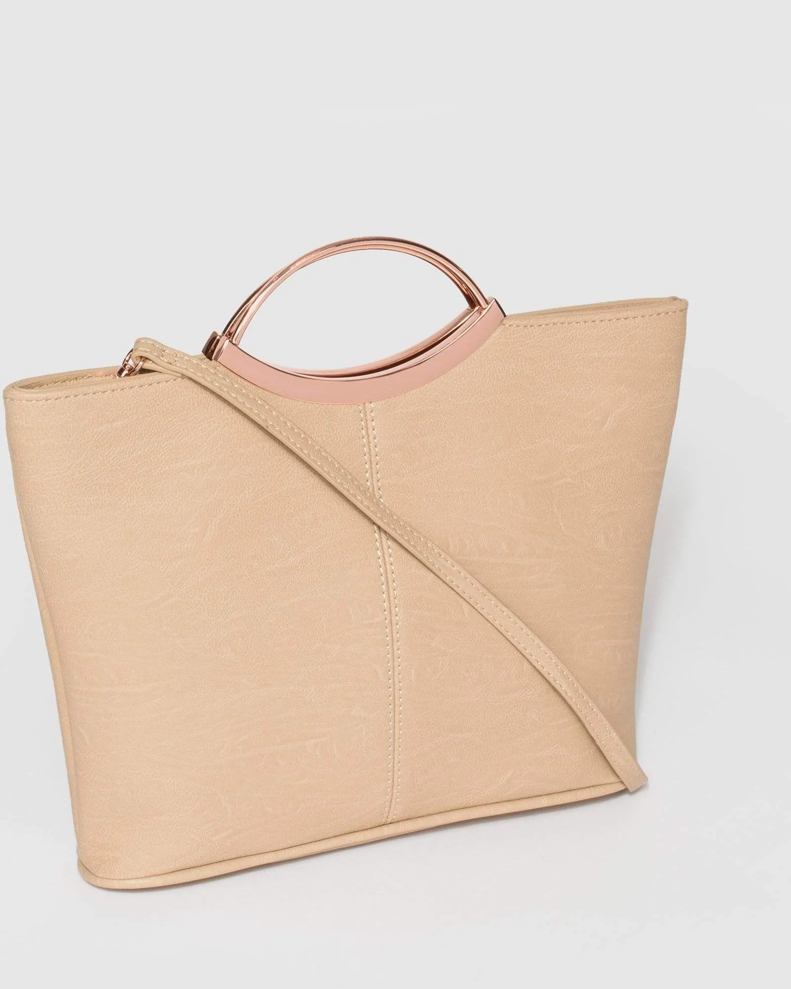 Nude Jessie Clutch Bag