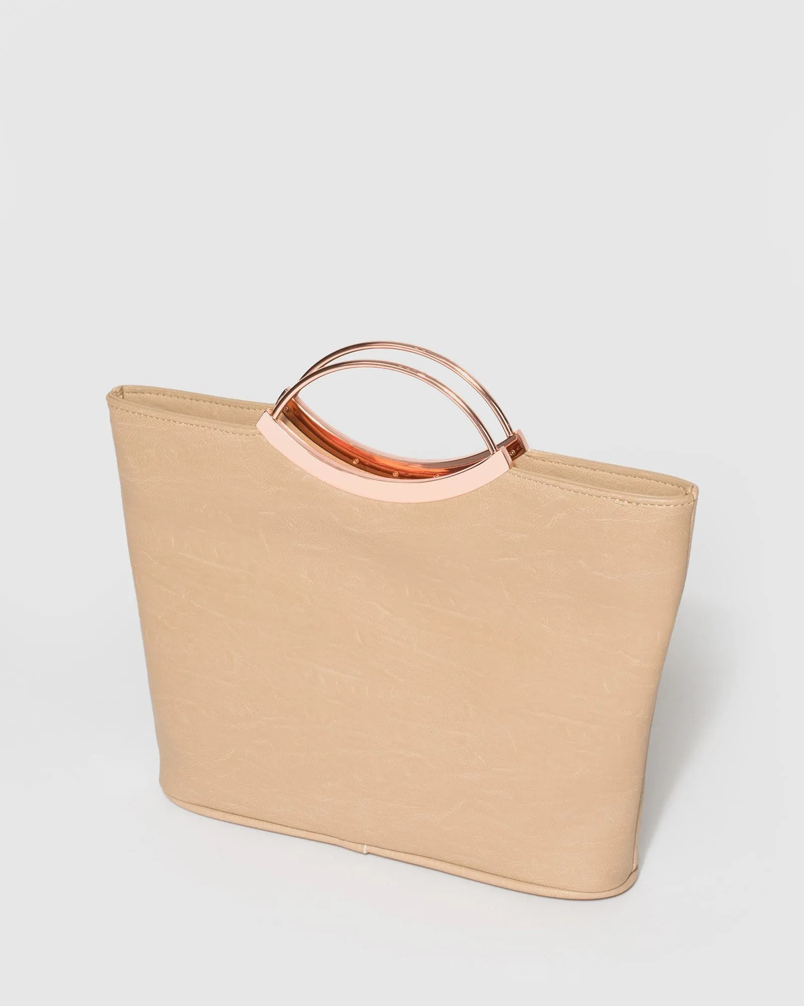 Nude Jessie Clutch Bag