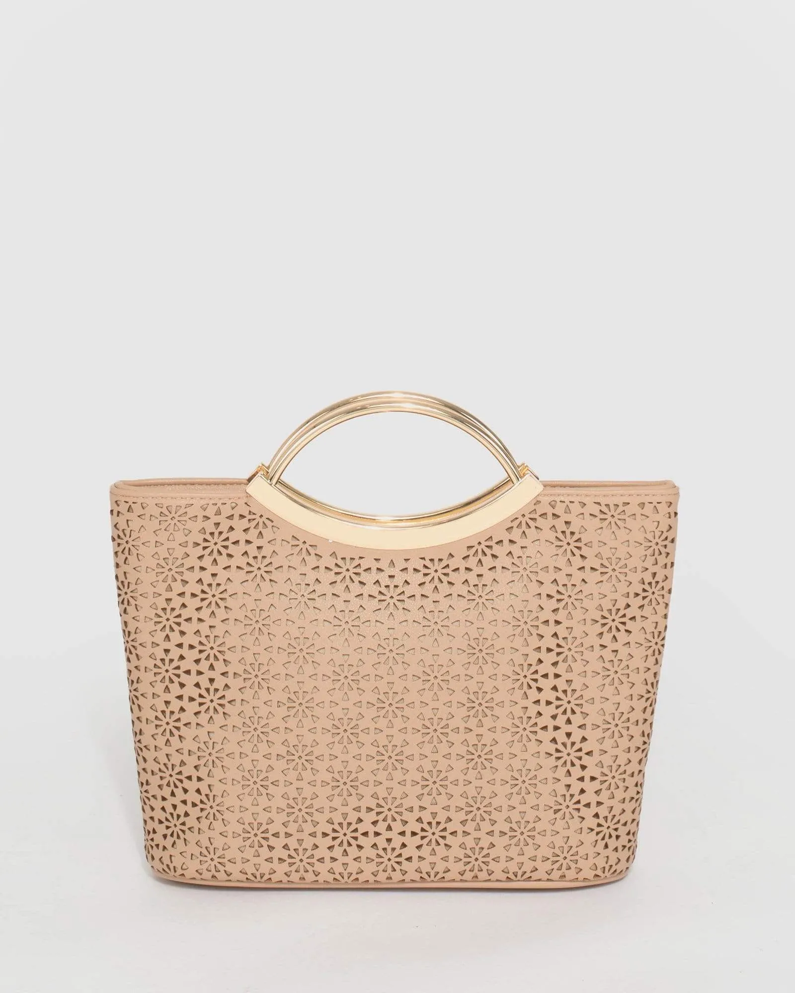 Nude Jessie Design Clutch Bag