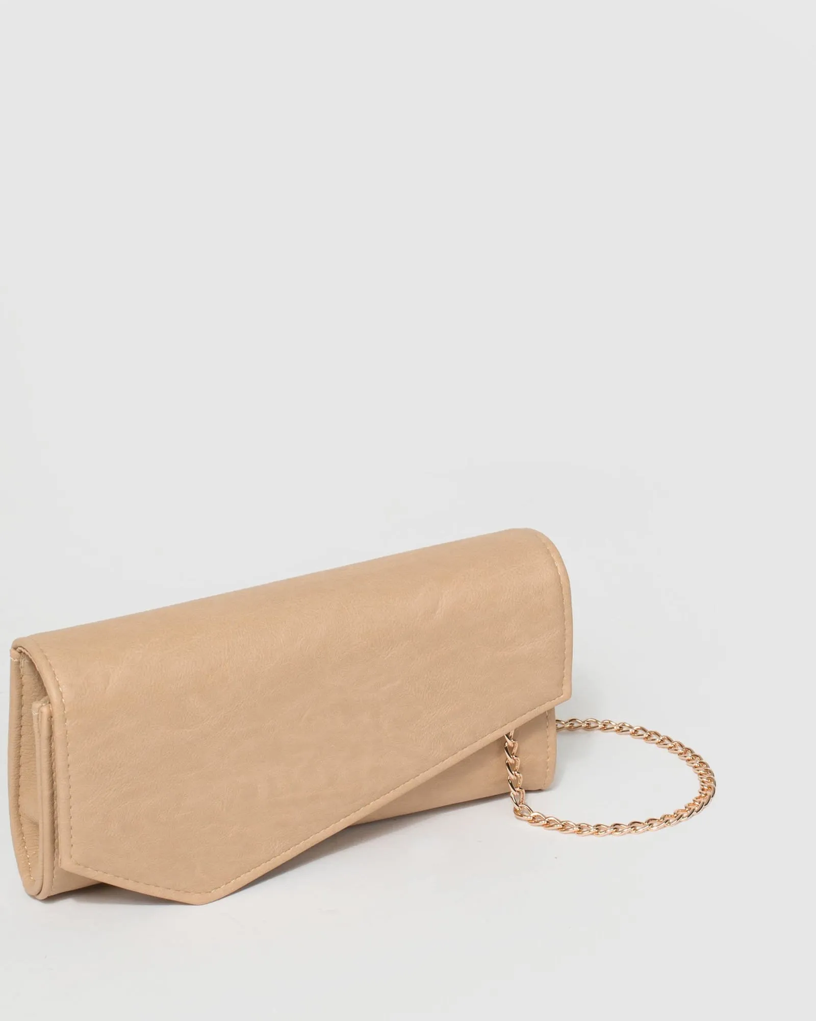 Nude Jordan Clutch Bag