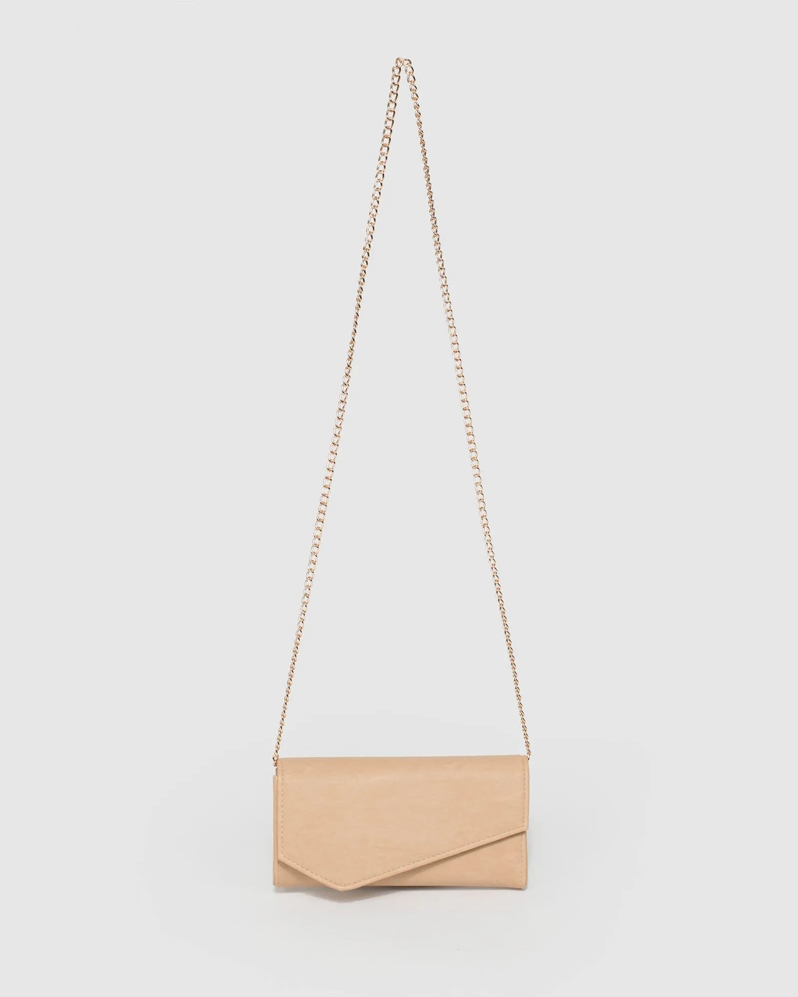 Nude Jordan Clutch Bag