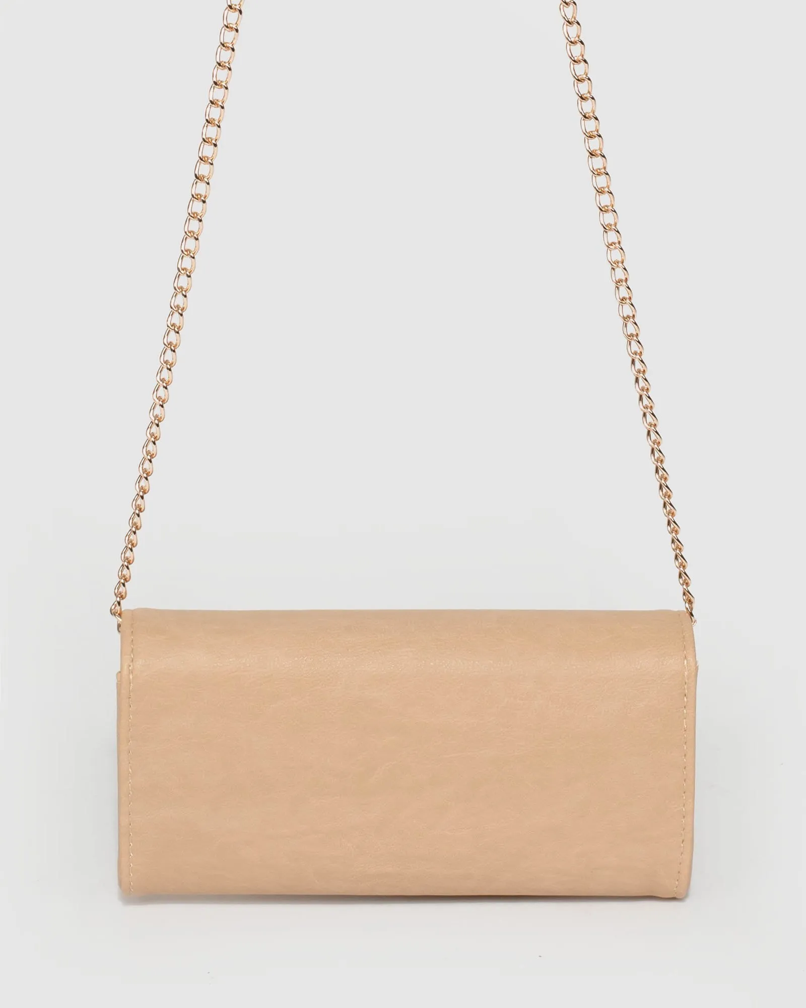 Nude Jordan Clutch Bag