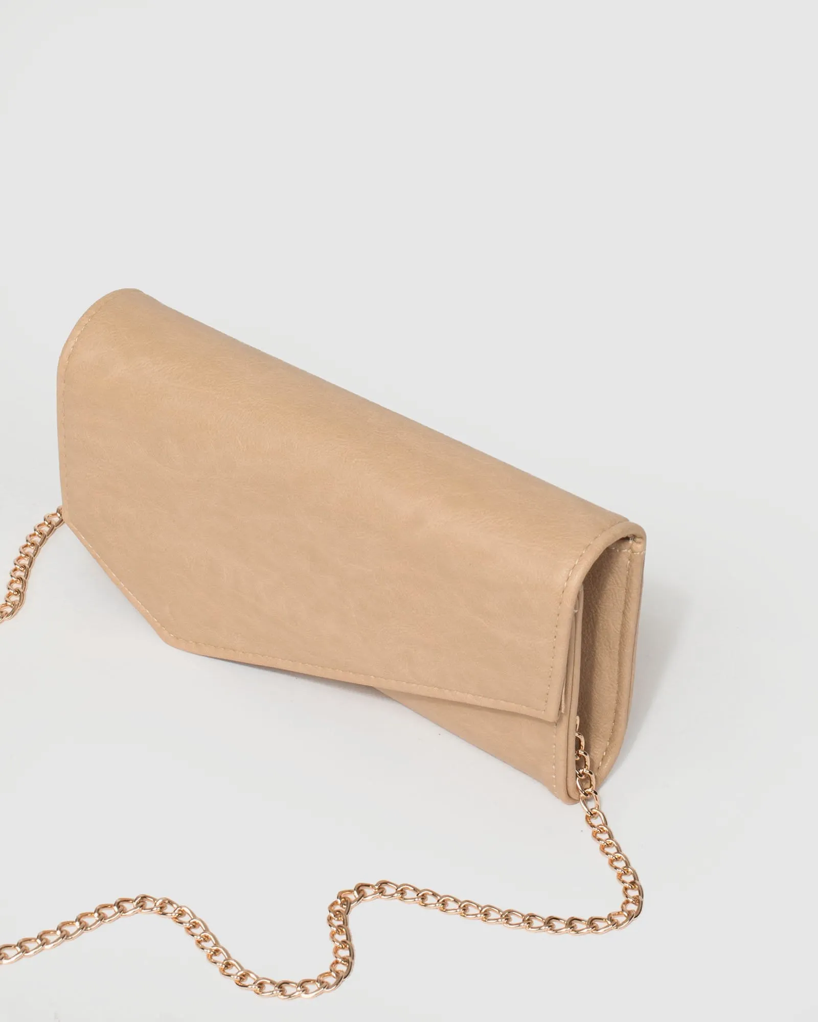 Nude Jordan Clutch Bag