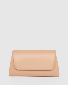 Nude Leaha Evening Clutch Bag