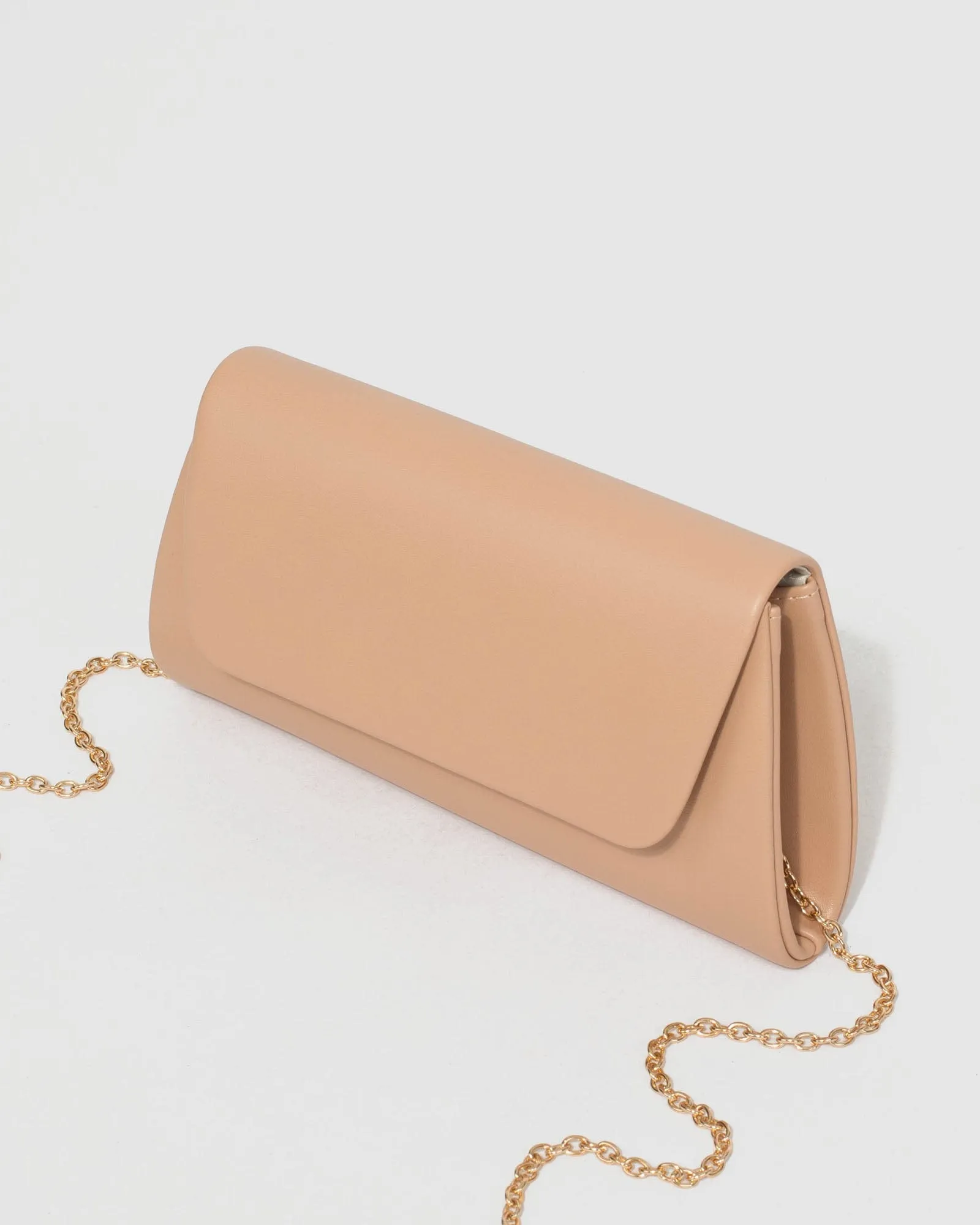 Nude Leaha Evening Clutch Bag