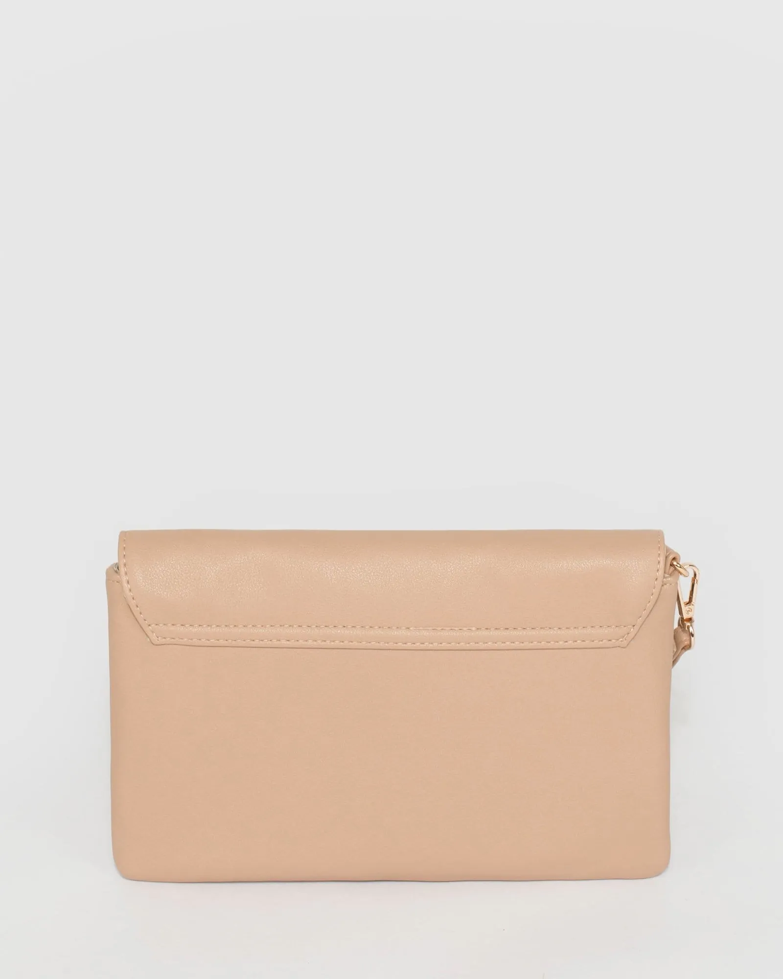 Nude Ruby Wristlet Clutch Bag