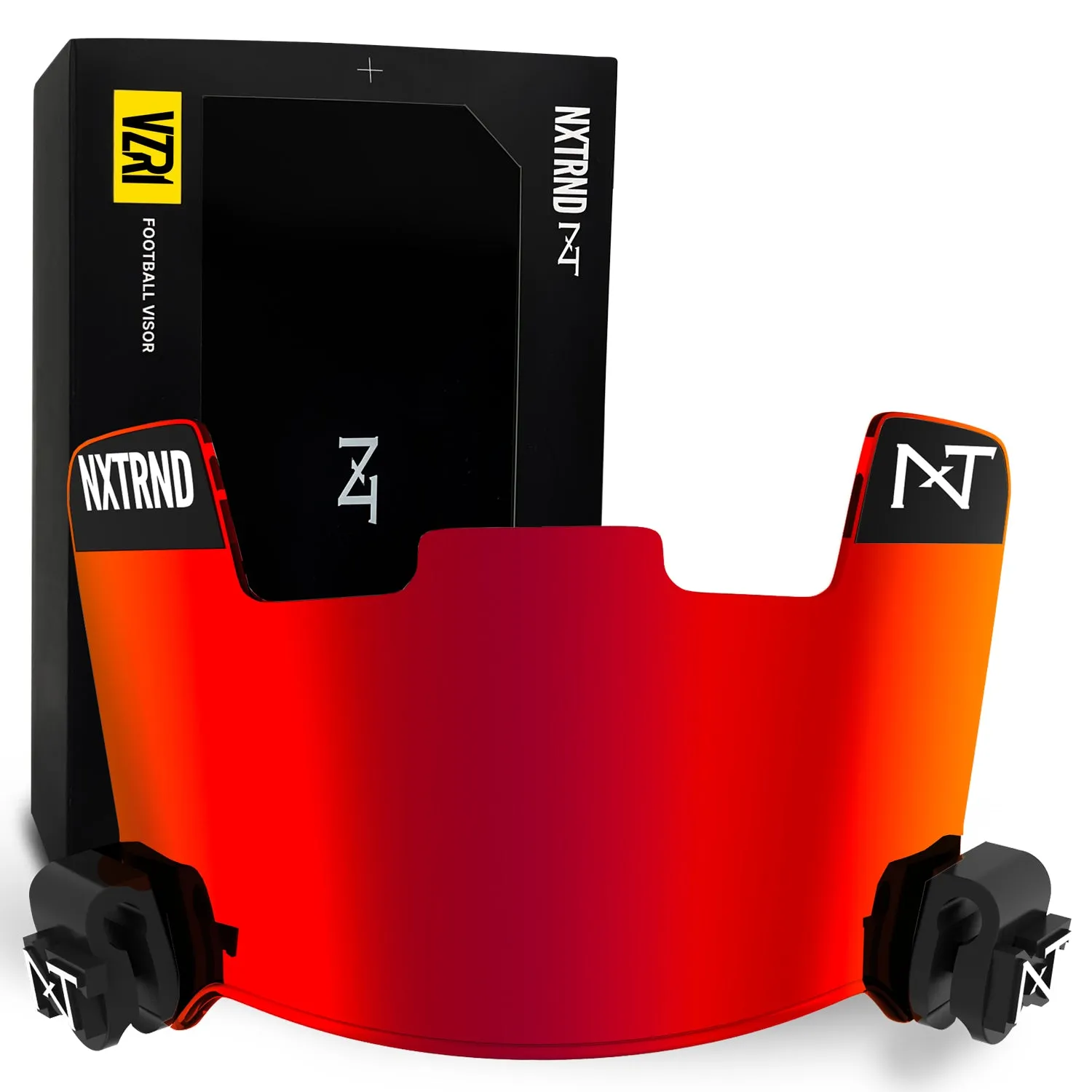 NXTRND VZR1 Football Visor Red