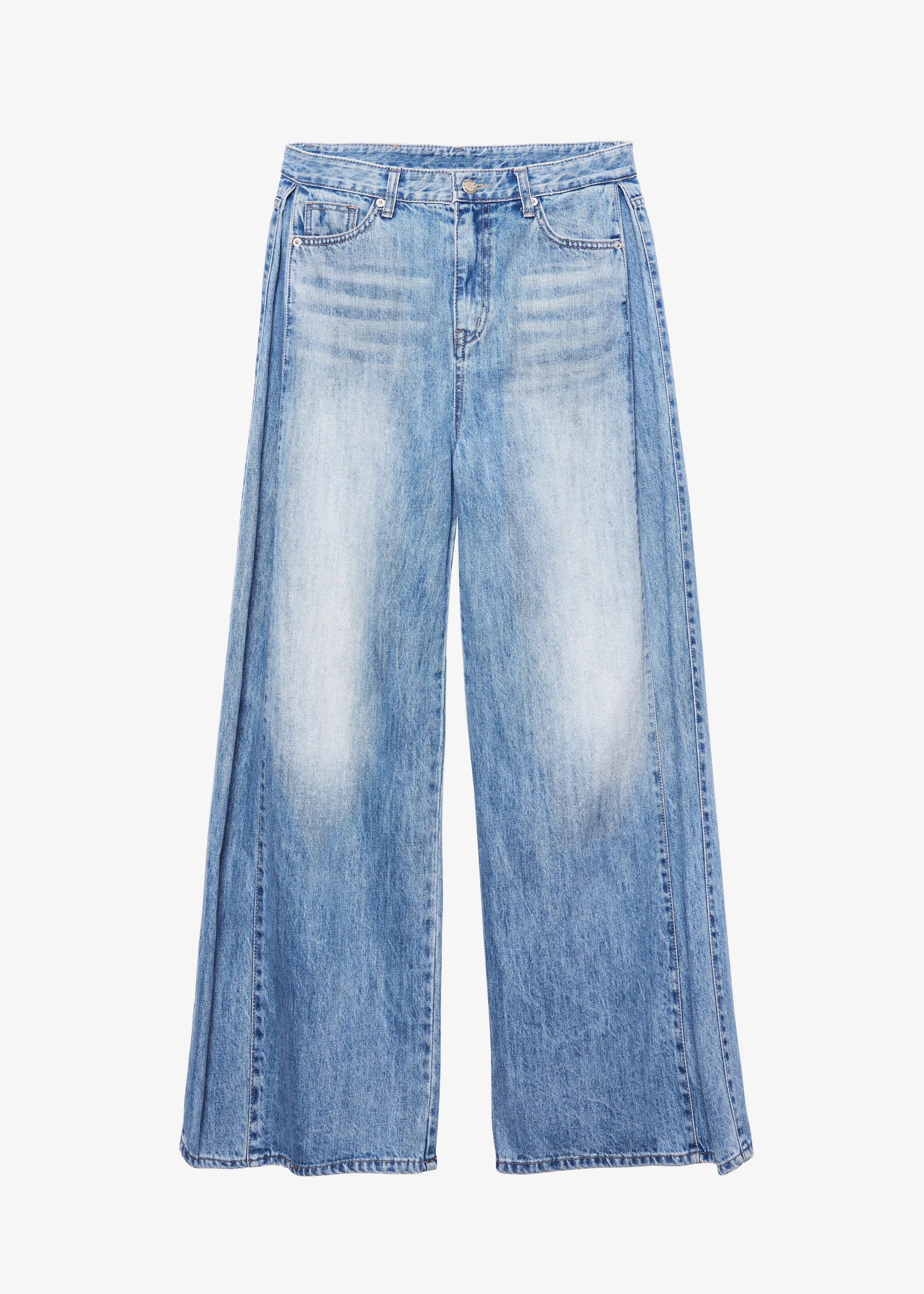 Oakley Wide Leg Jeans - Blue Wash